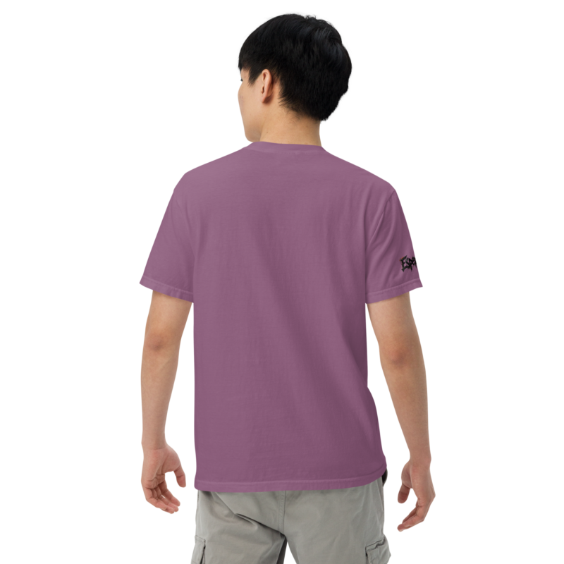 T-shirt teinté lourd unisexe – Image 8
