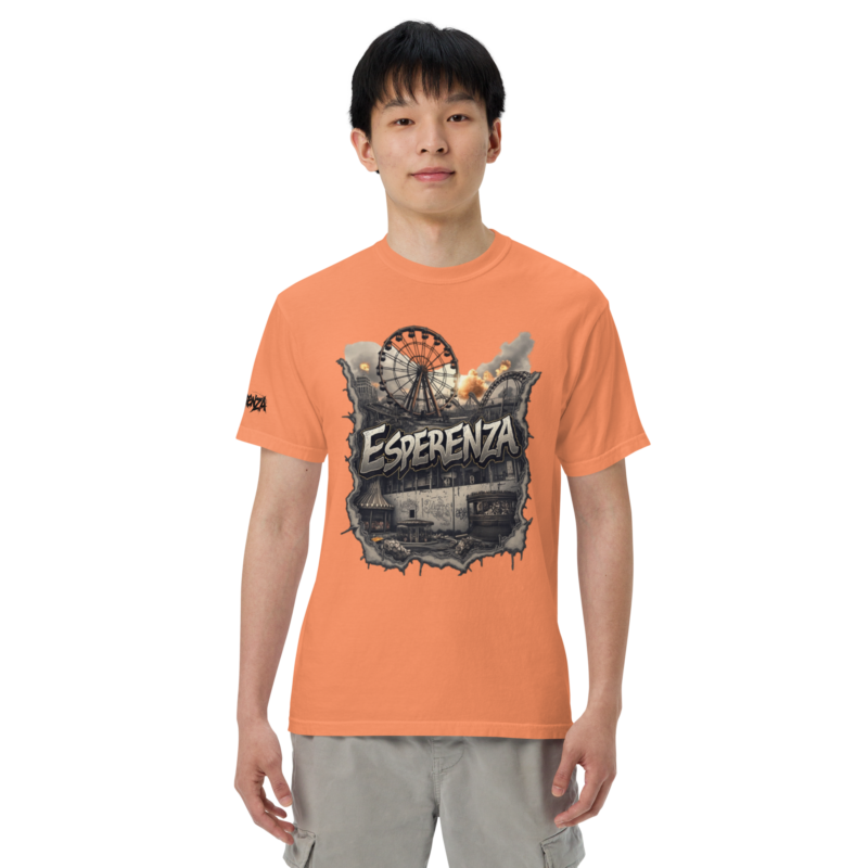 T-shirt teinté lourd unisexe – Image 34