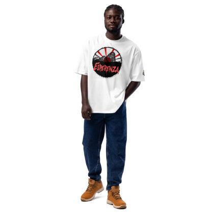 T-shirt lourd oversized coton esperenza