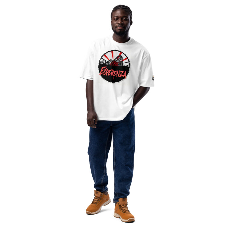 T-shirt lourd oversized coton esperenza