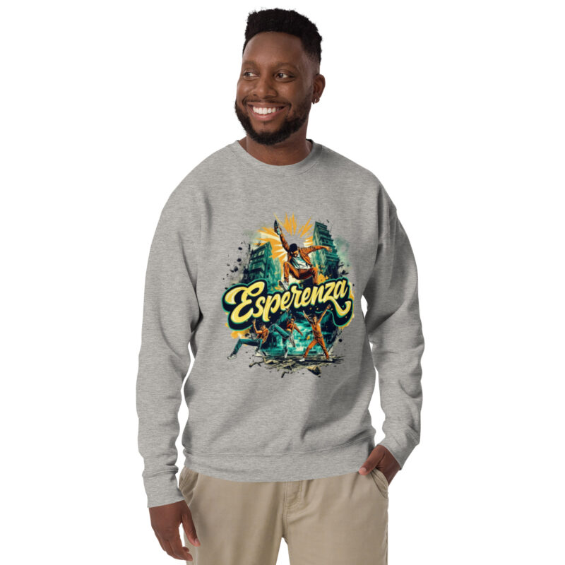 Sweatshirt premium unisexe – Image 11