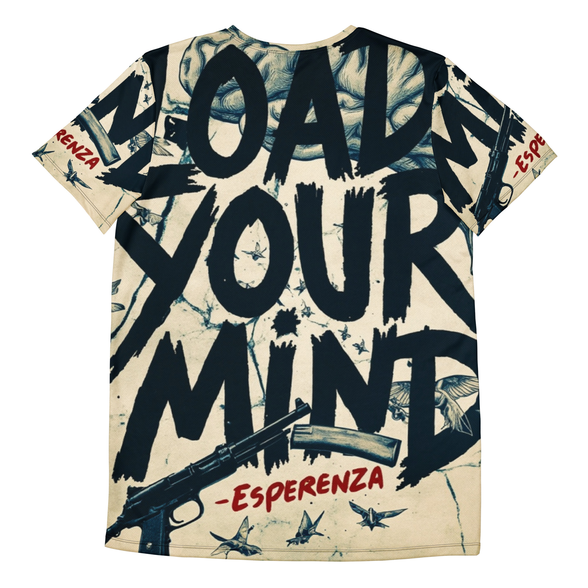 T-shirt de sport homme – Load Your Mind | Esperenza – Image 4