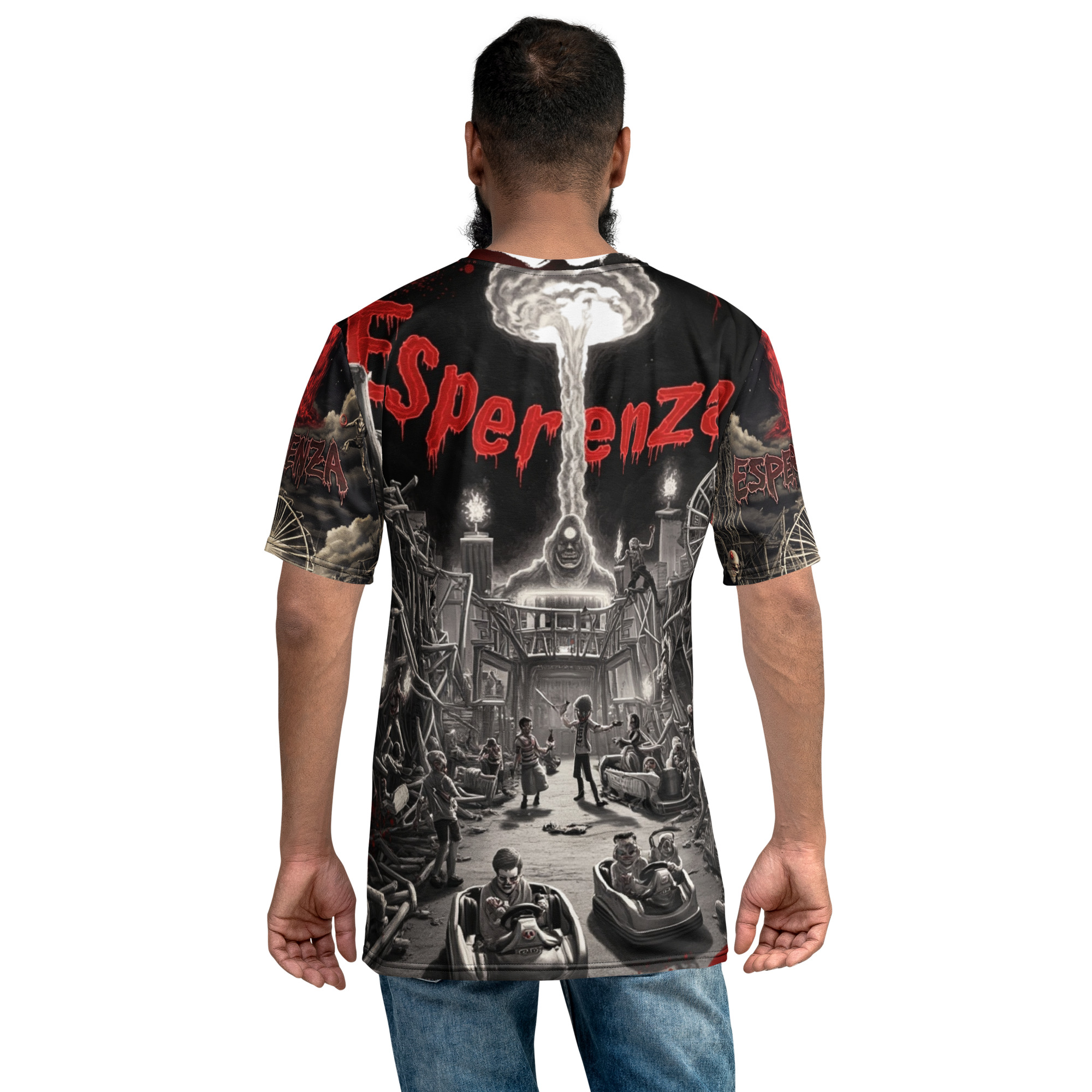 T-Shirt homme serie IT horror impression 3d esperenza – Image 3
