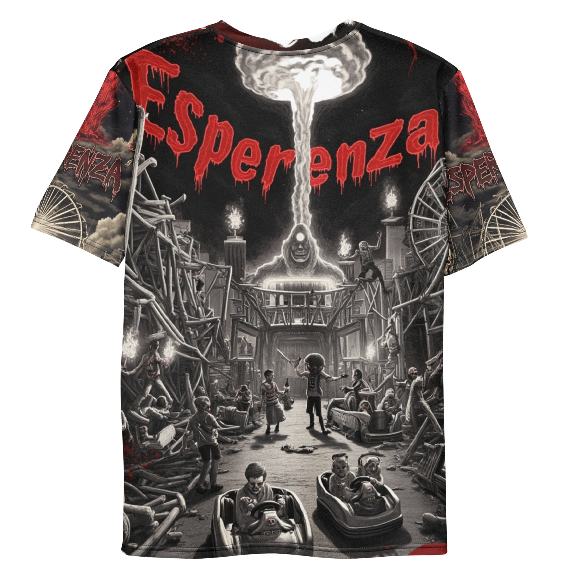 T-Shirt homme serie IT horror impression 3d esperenza – Image 4
