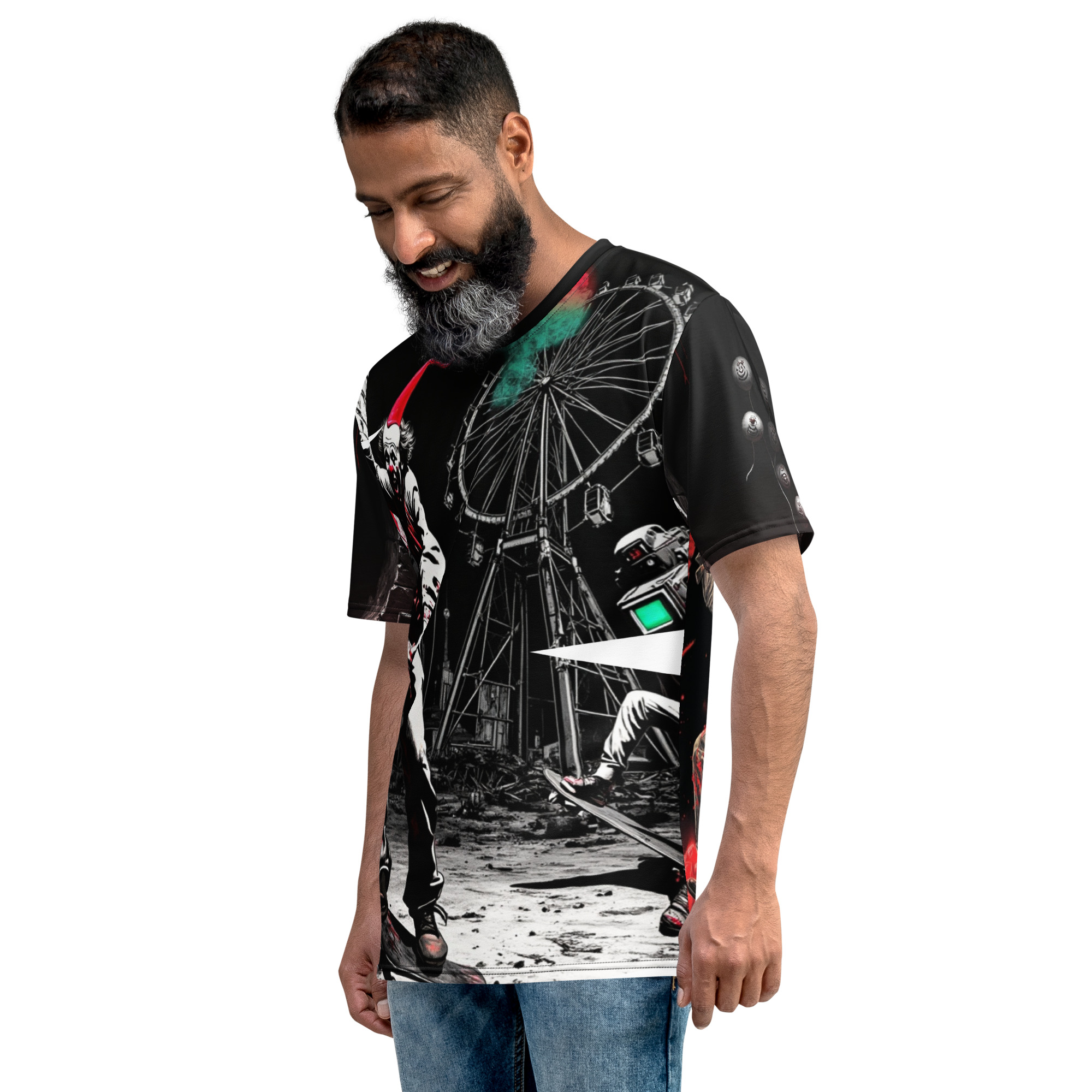 T-Shirt homme serie IT imprimé all over esperenza.shop – Image 2