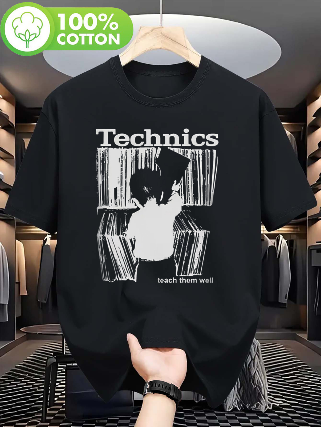 T-shirt Graphique Teach Them Good – Confort, Style et Polyvalence Unisexe