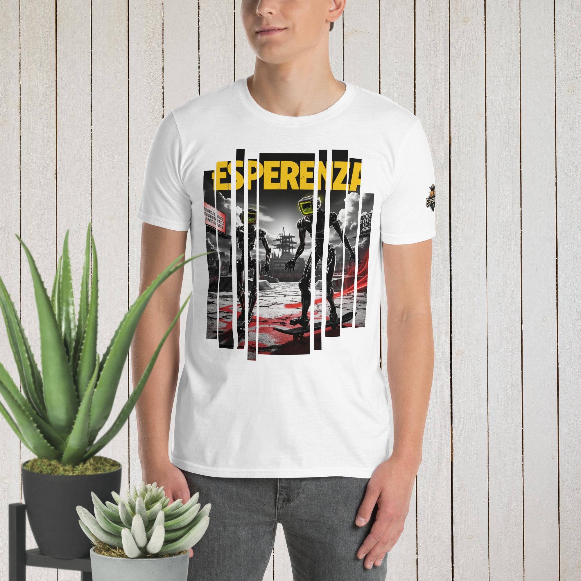 T-shirt Unisexe à Manches Courtes – Image 3