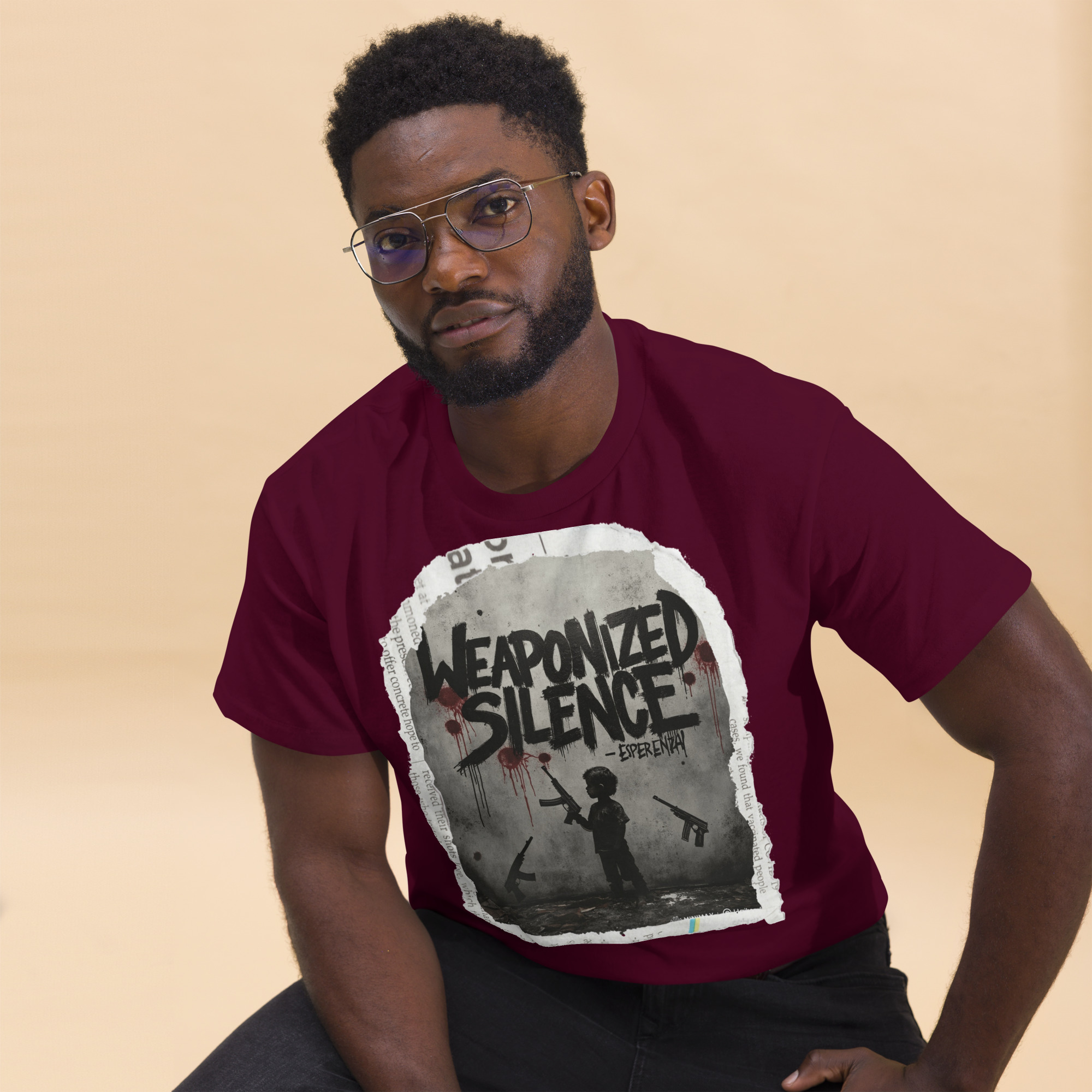 T-shirt classique unisexe esperenza – Image 4