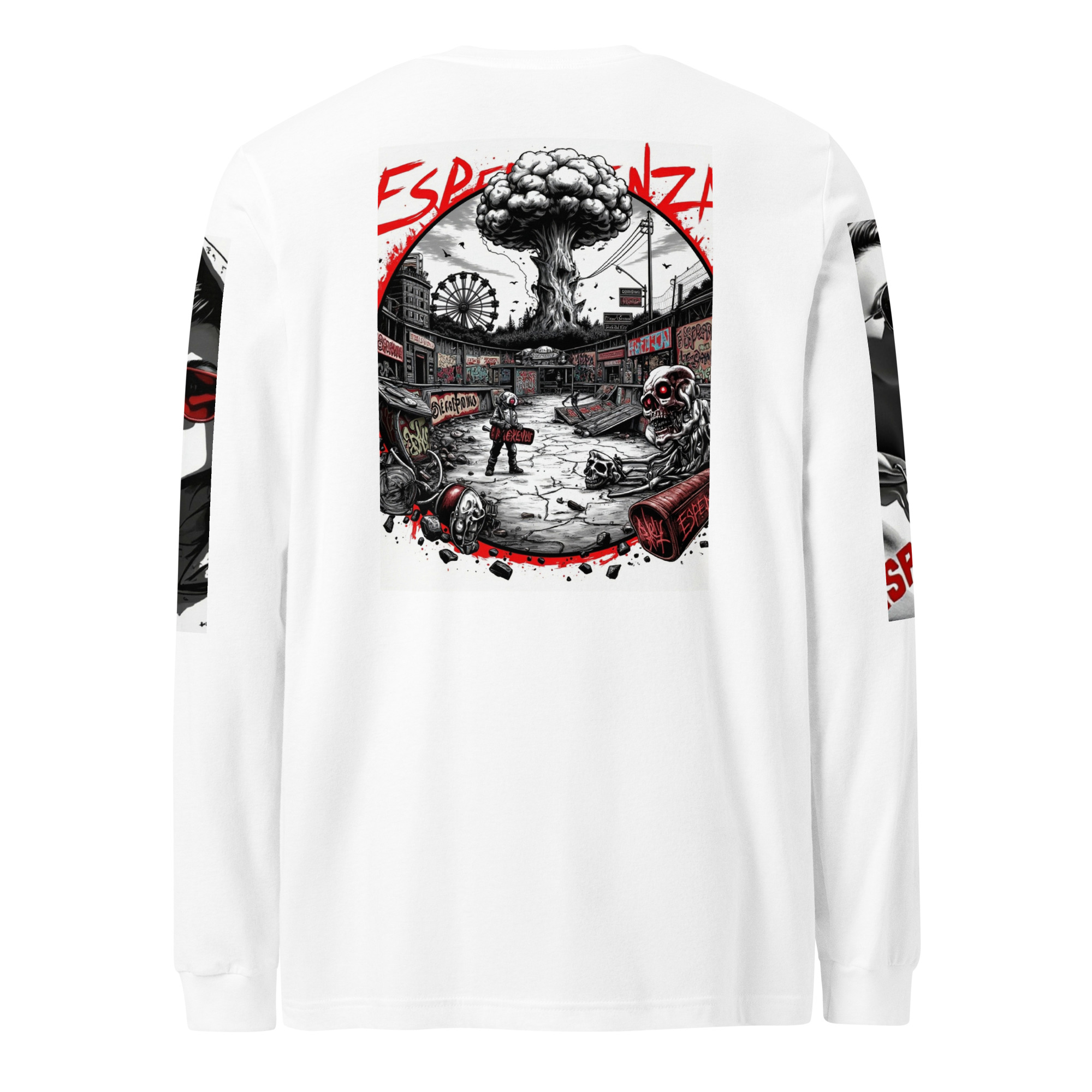 T-shirt unisexe à manches longues Esperenza – Image 2