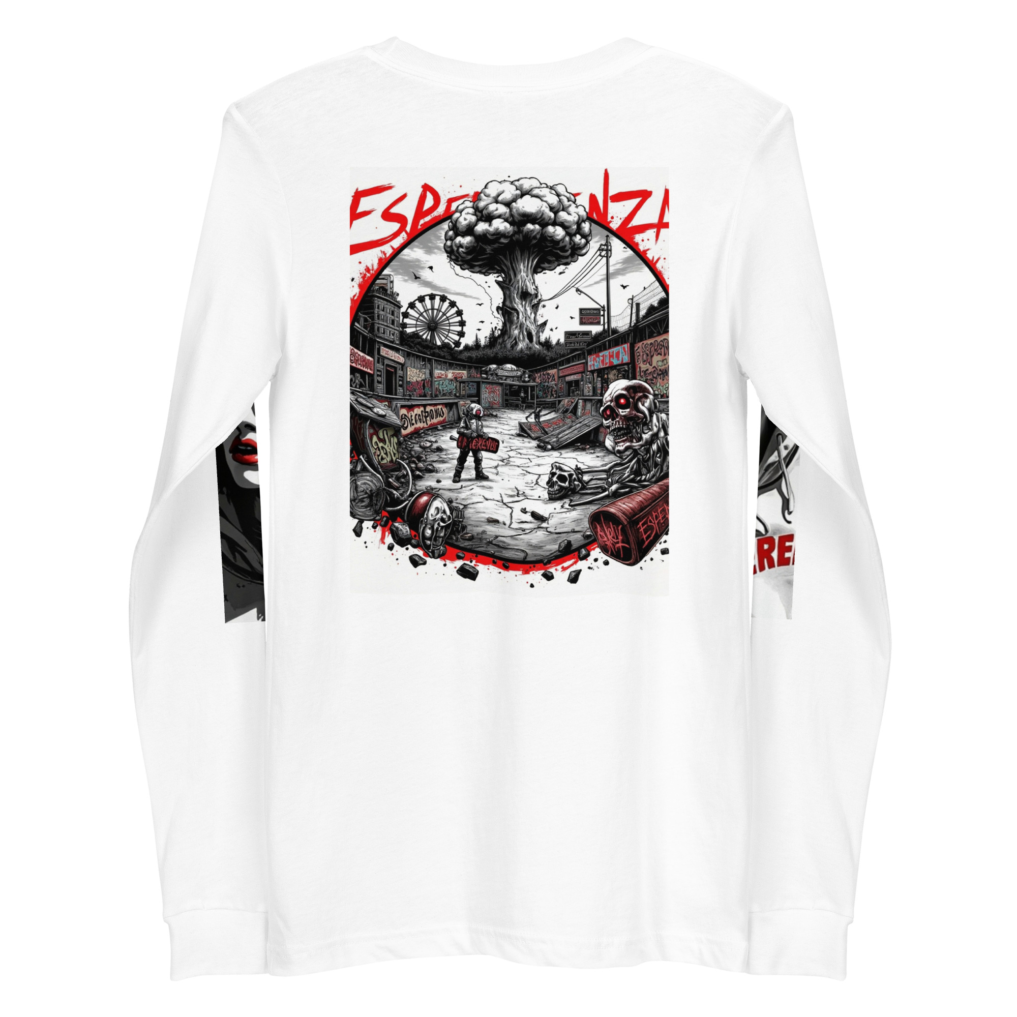 T-shirt unisexe à manches longues Esperenza – Image 3