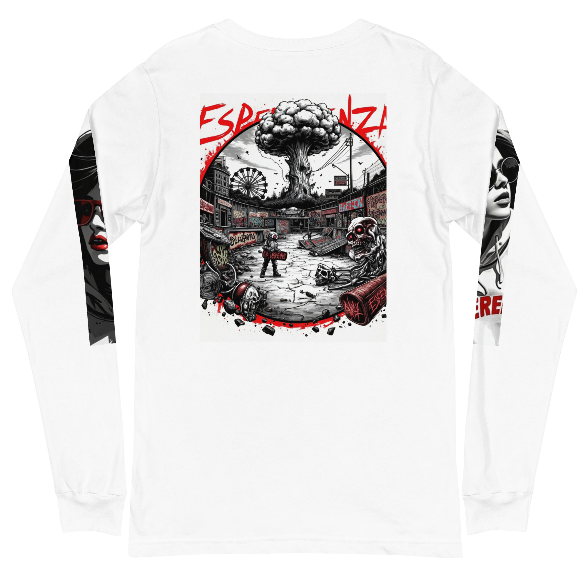 T-shirt unisexe à manches longues Esperenza – Image 6