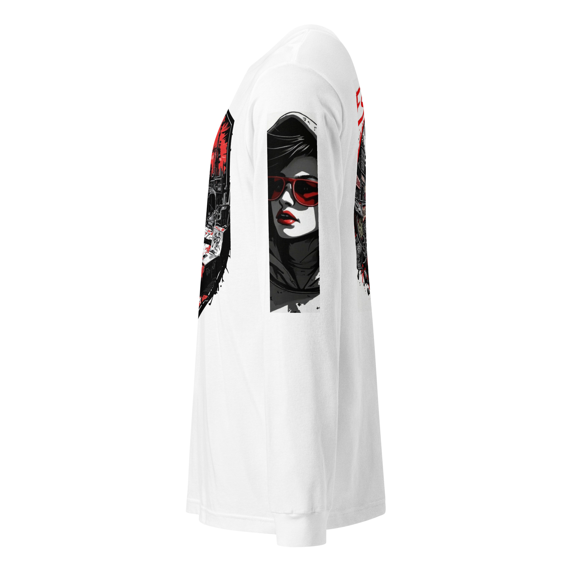 T-shirt unisexe à manches longues Esperenza – Image 4