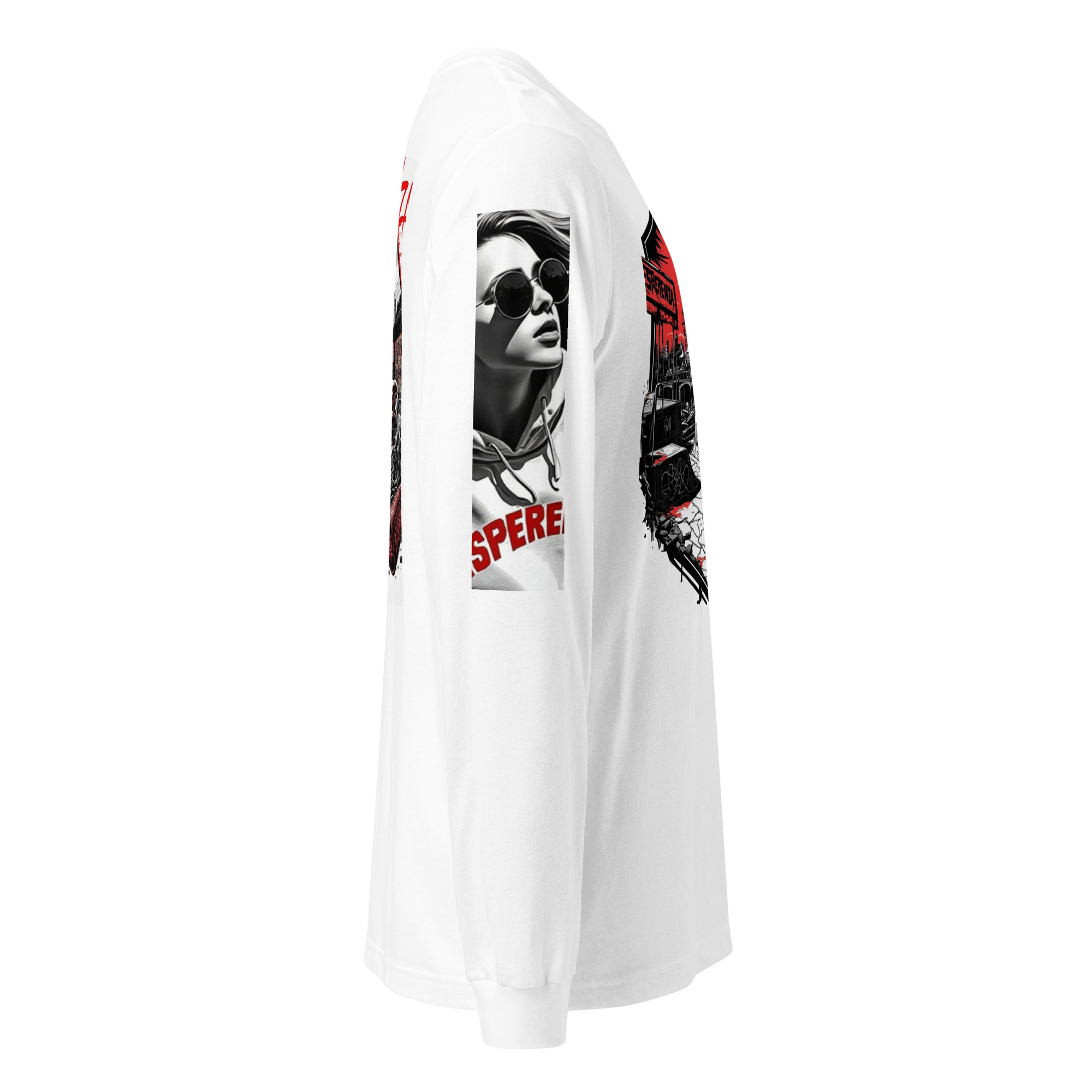 T-shirt unisexe à manches longues Esperenza – Image 5