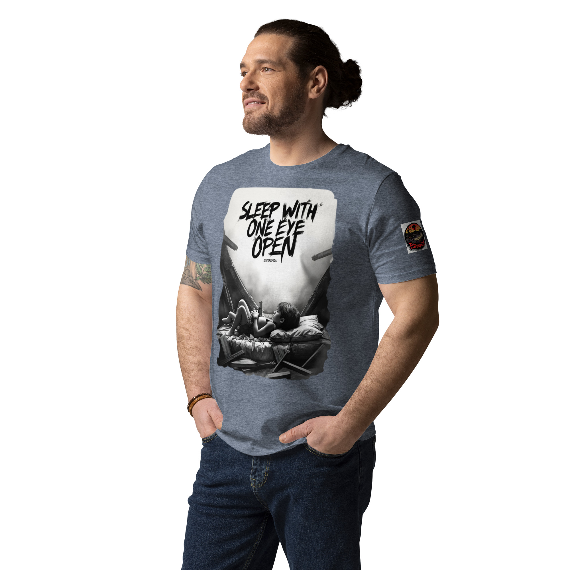 T-shirt unisexe en coton biologique esperenza.shop – Image 2