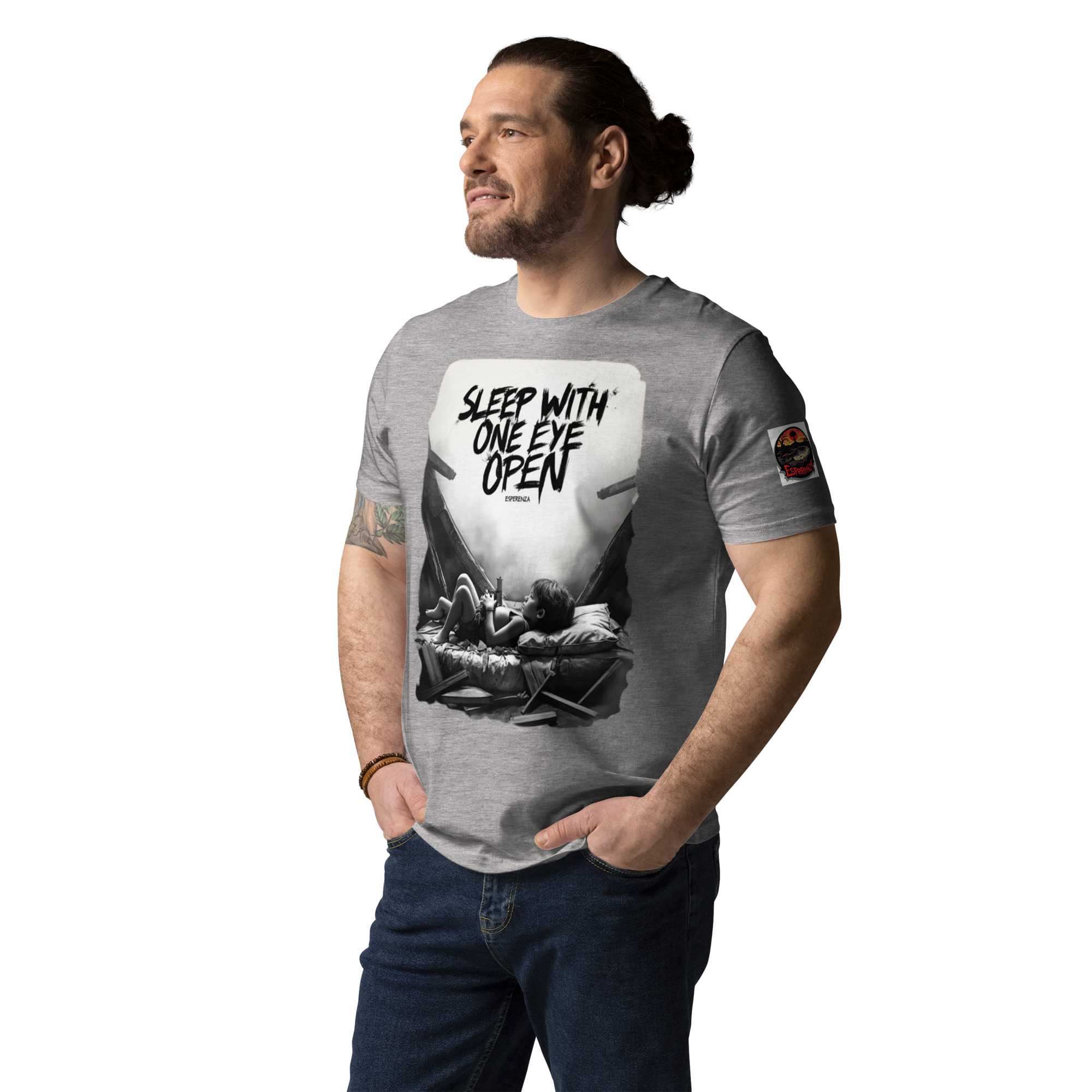 T-shirt unisexe en coton biologique esperenza.shop – Image 6