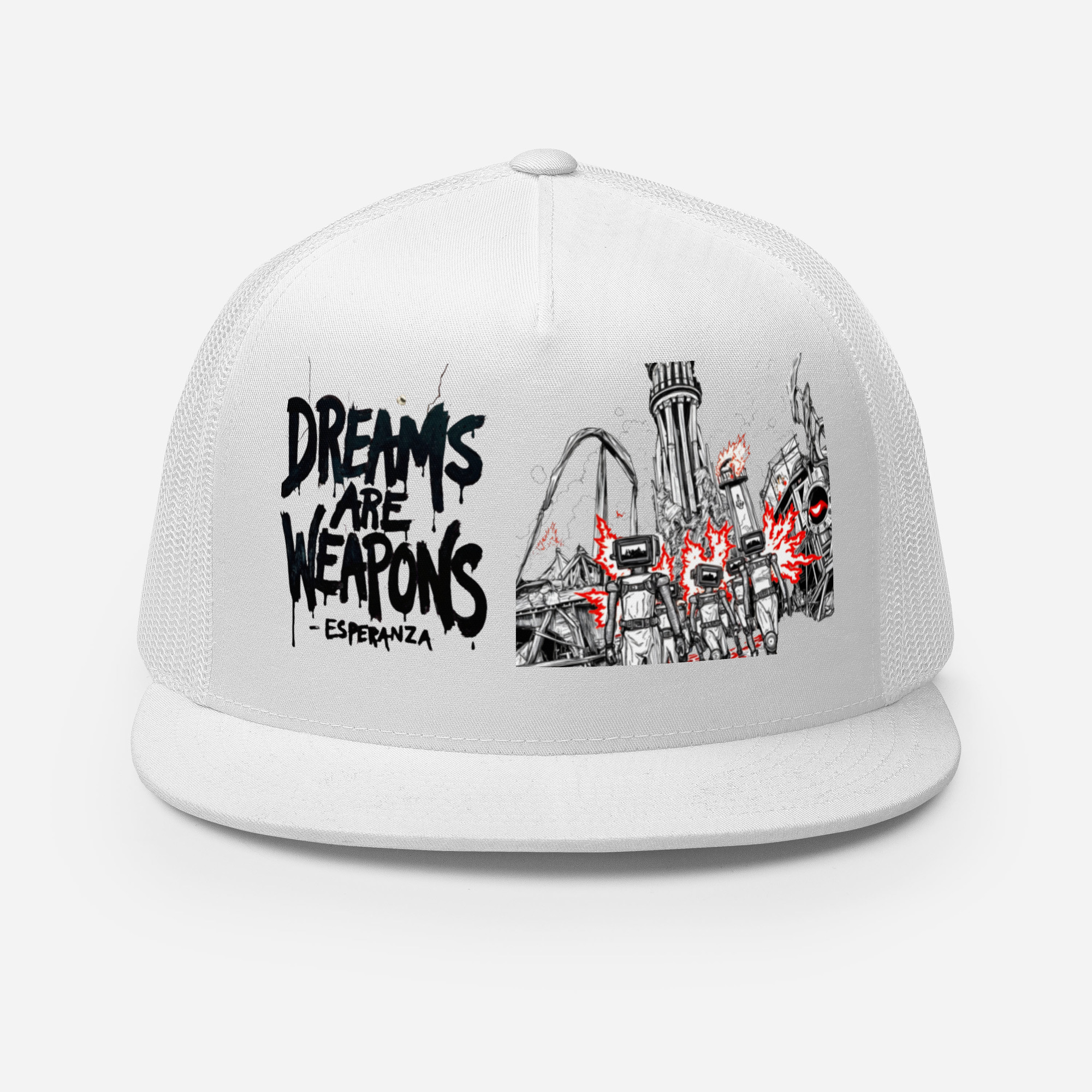 Casquette Trucker Dreams Are Weapons | Streetwear Urbain Esperenza – Image 5