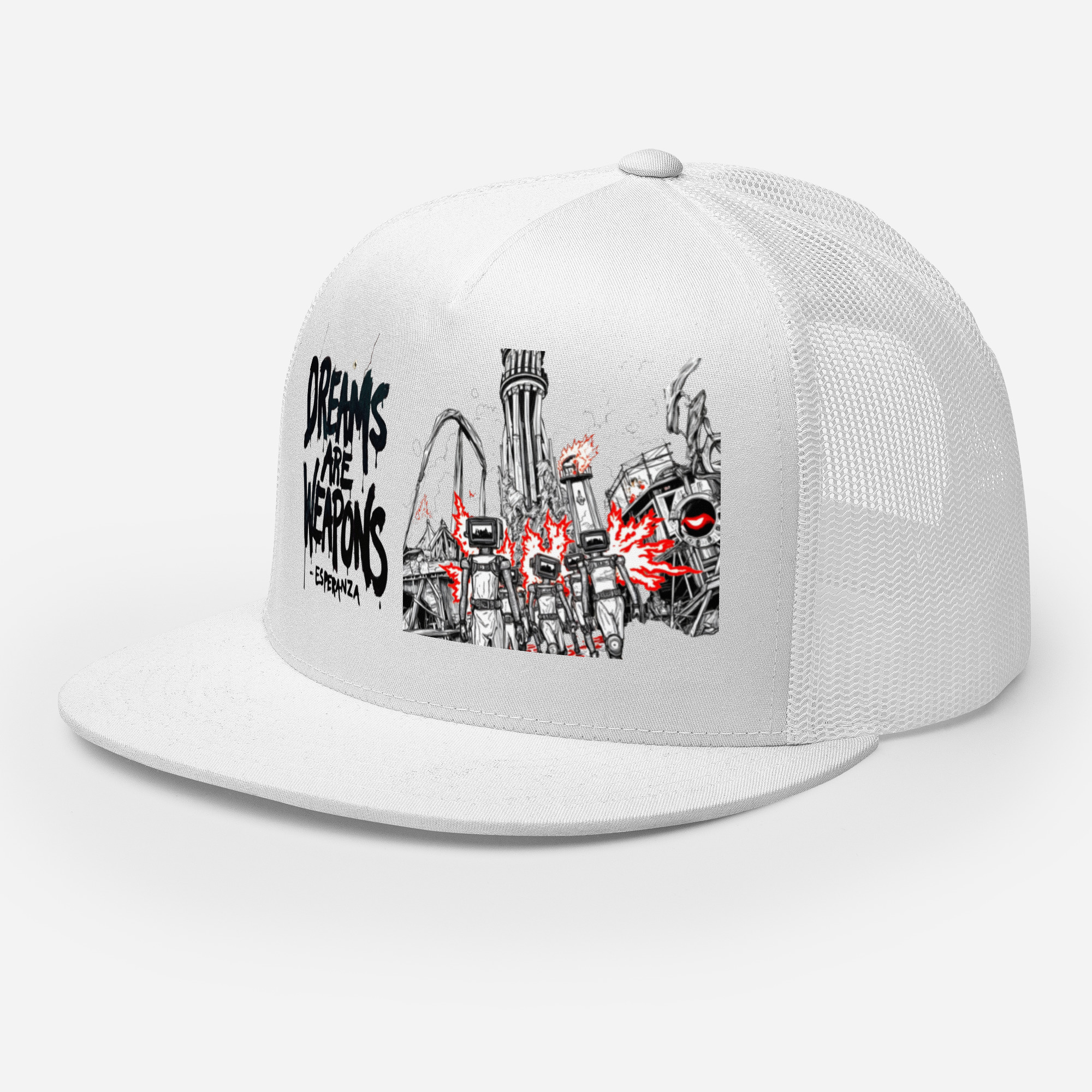 Casquette Trucker Dreams Are Weapons | Streetwear Urbain Esperenza – Image 3