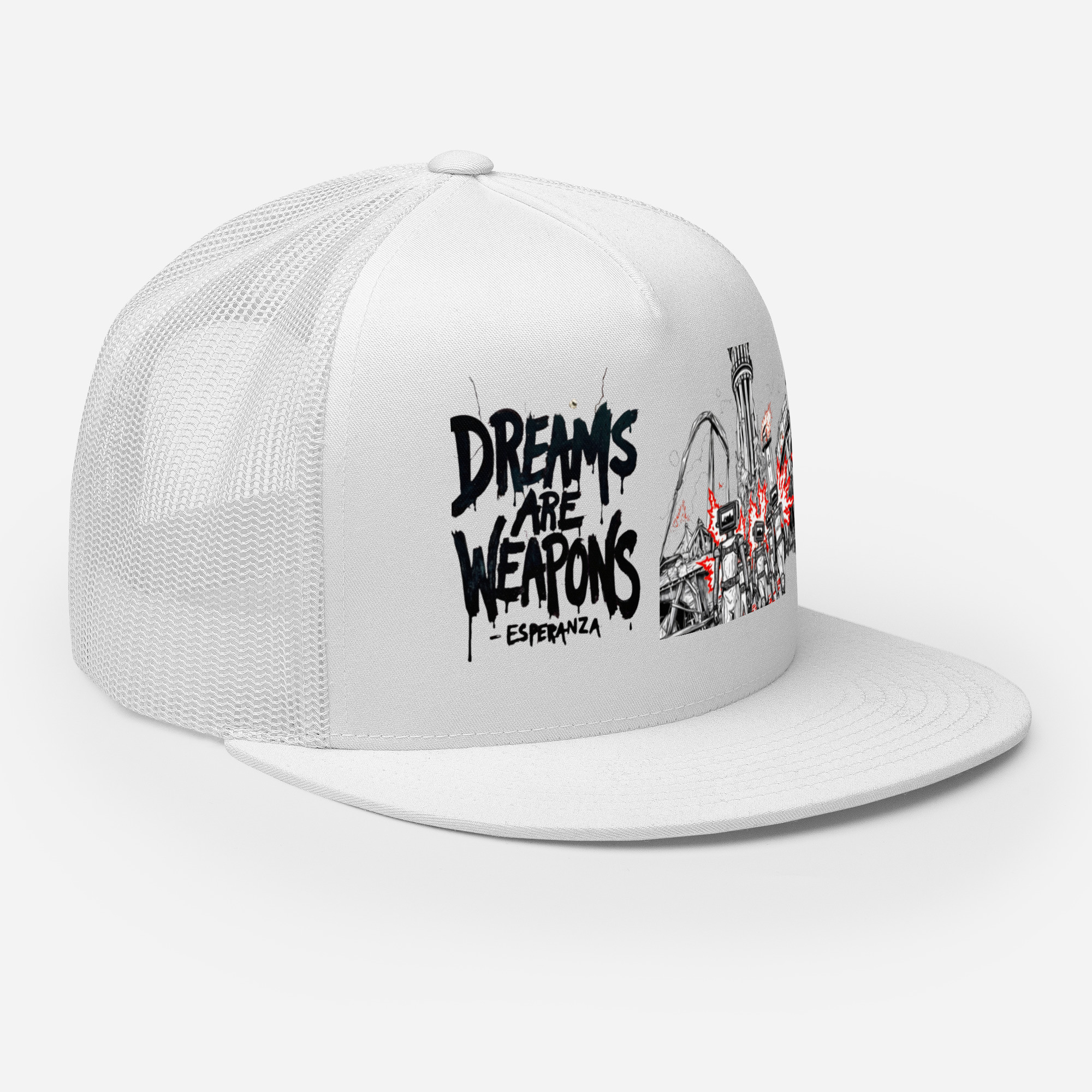 Casquette Trucker Dreams Are Weapons | Streetwear Urbain Esperenza – Image 2