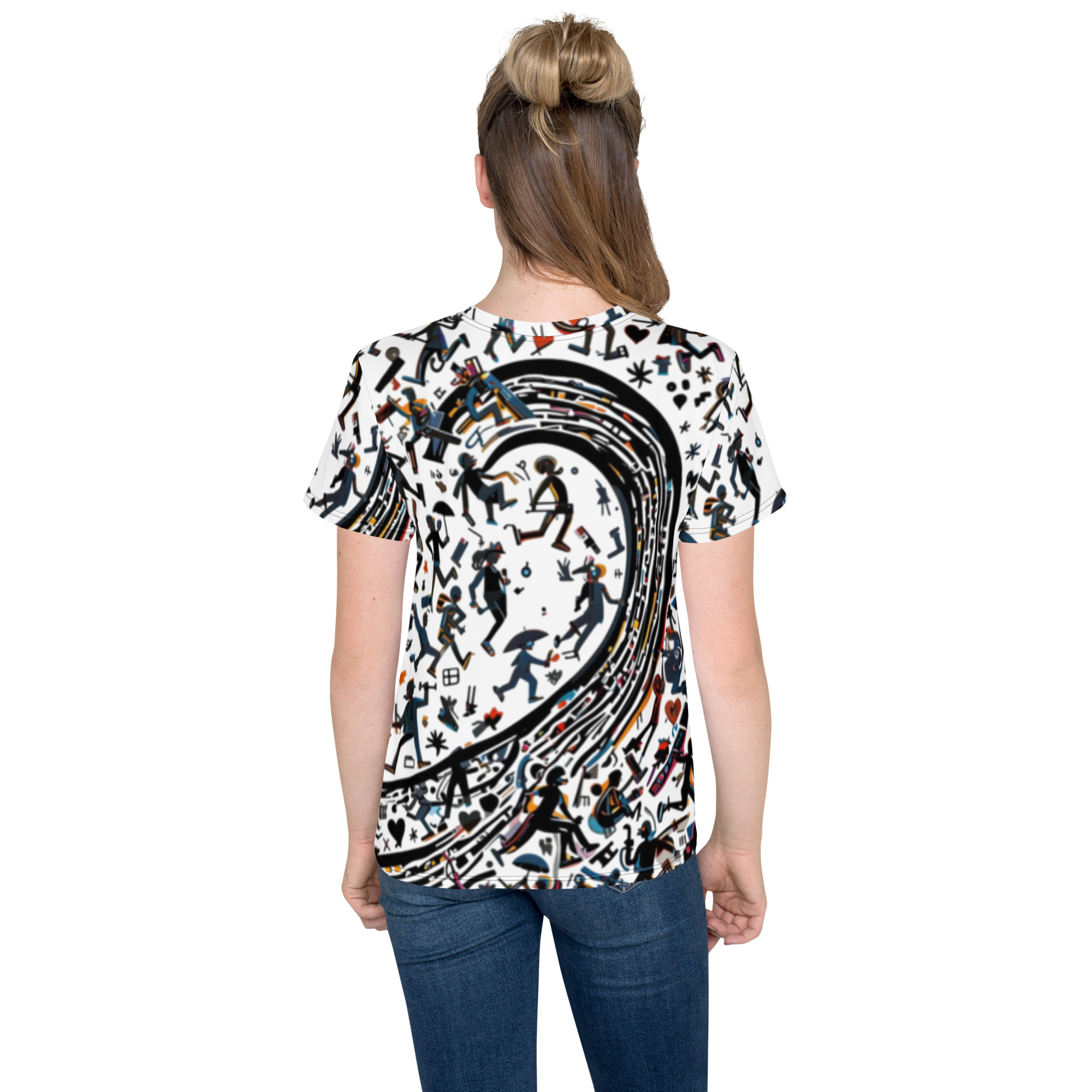 T-shirt col ras du cou adolescent – Image 2