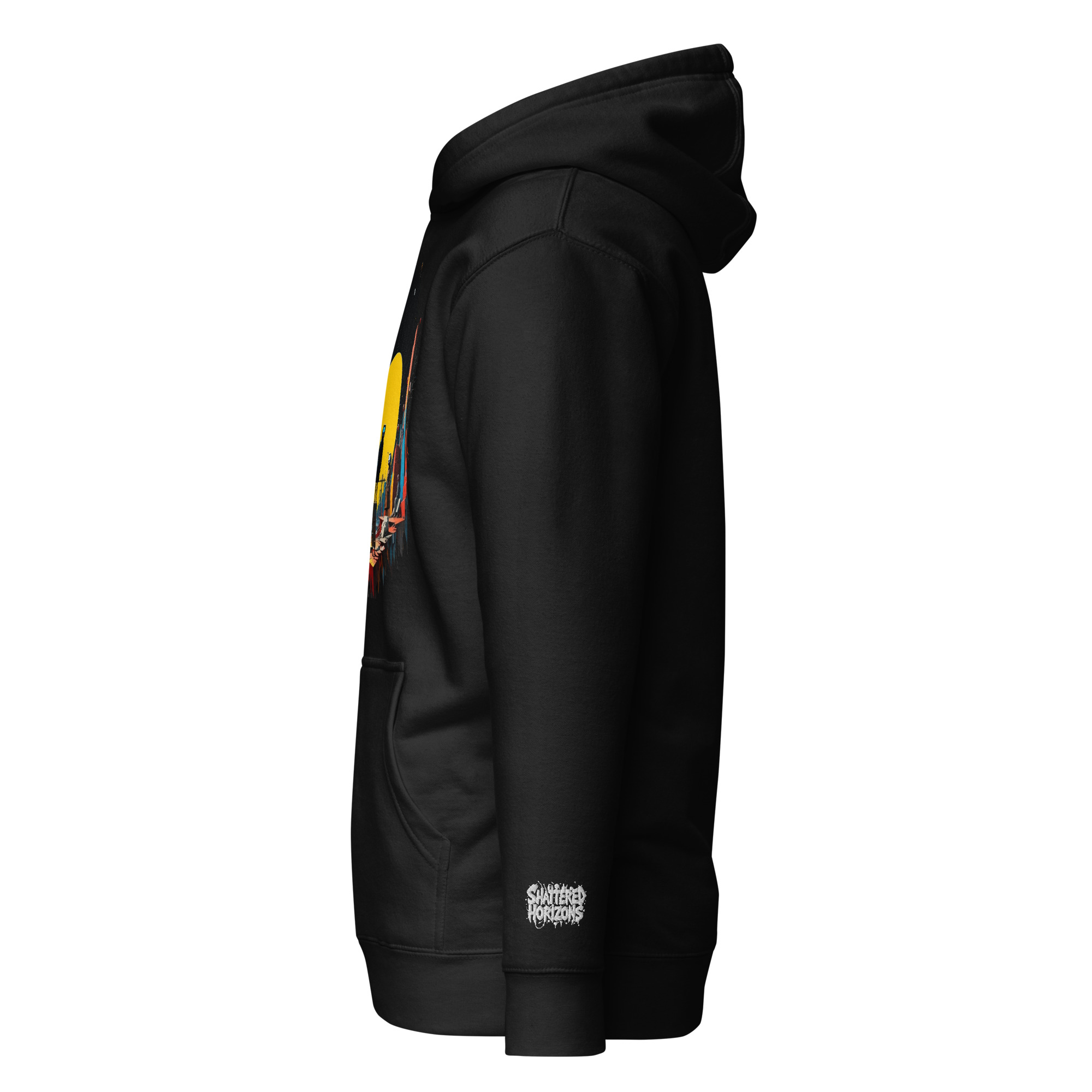 Sweat à capuche Shattered Horizons SH1 – Streetwear Esperenza haut de gamme – Image 4