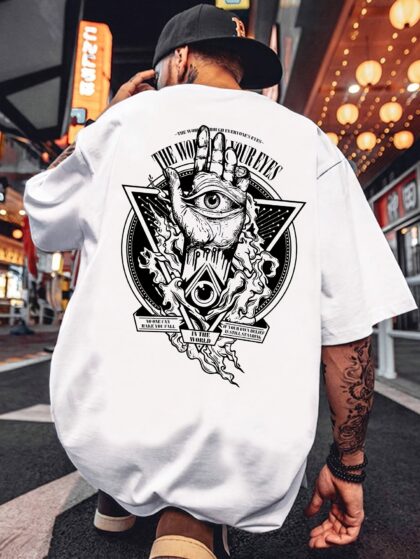 T-shirt lourd pour homme 180gsm