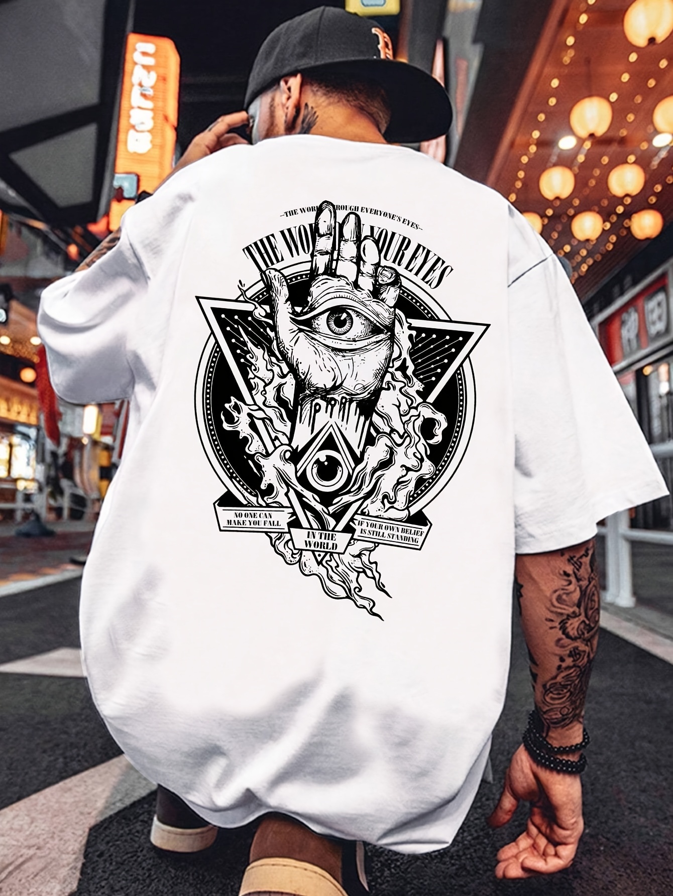 T-shirt lourd pour homme 180gsm