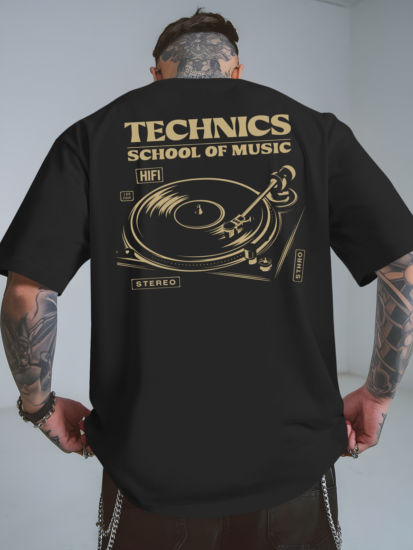 T-shirt graphique Technics School of Music – Image 2
