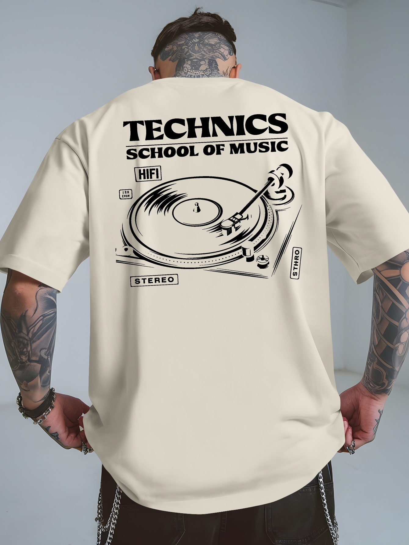 T-shirt graphique Technics School of Music – Image 5