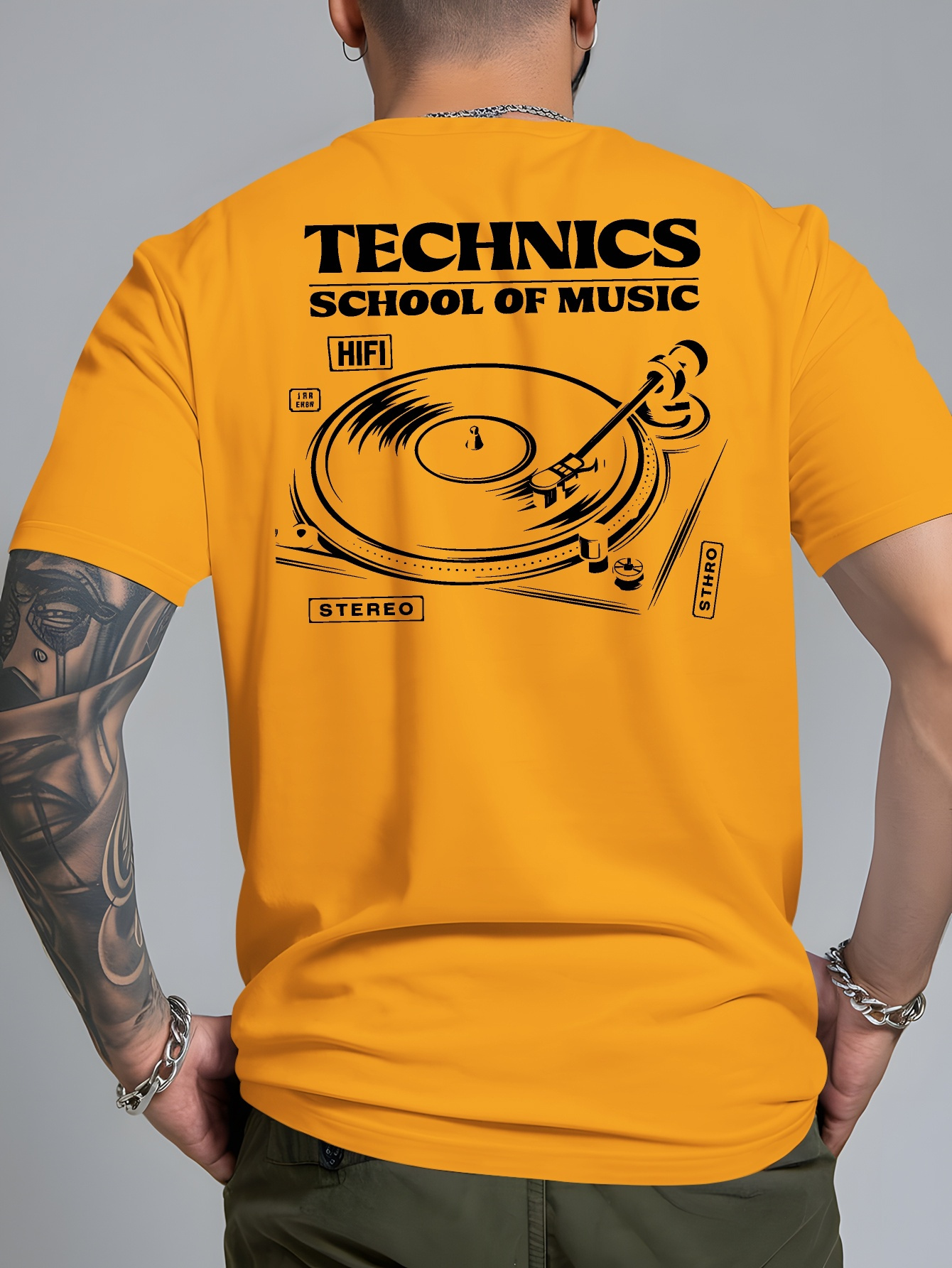T-shirt graphique Technics School of Music – Image 10
