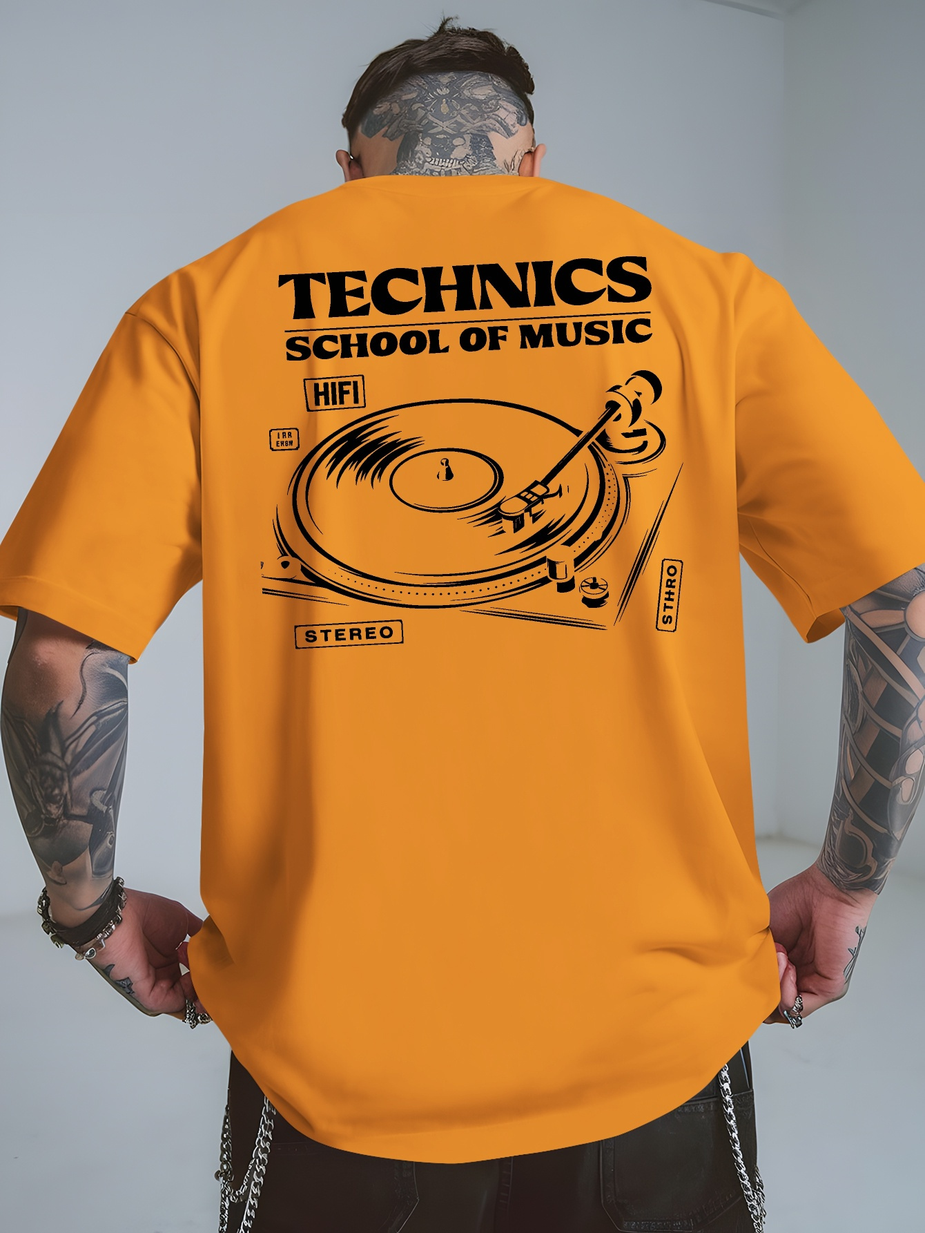 T-shirt graphique Technics School of Music – Image 3