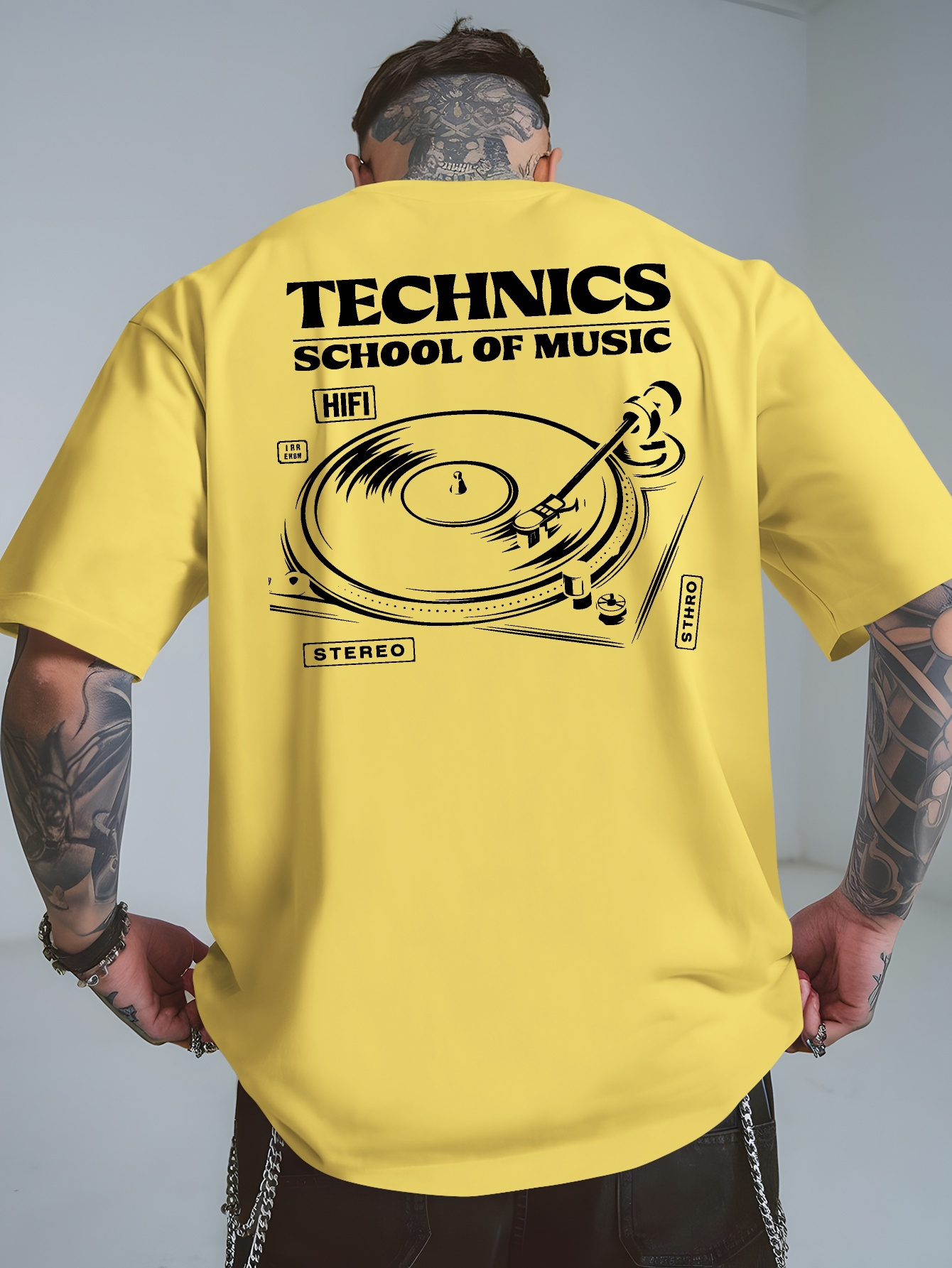 T-shirt graphique Technics School of Music – Image 6