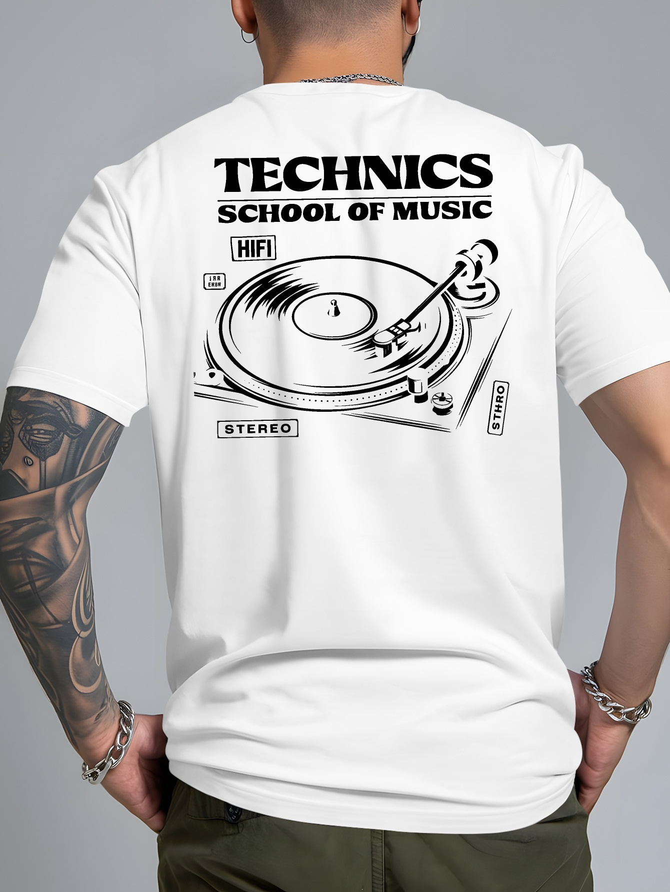 T-shirt graphique Technics School of Music – Image 11