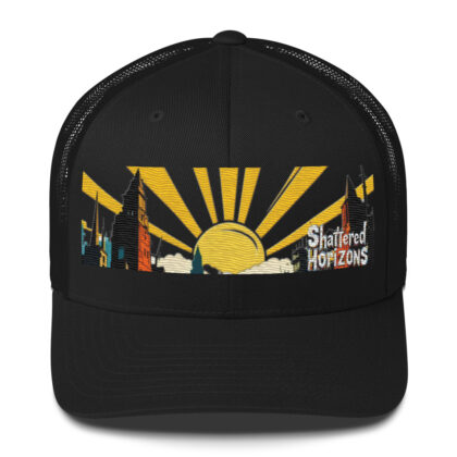 Casquette Trucker shattered horizons brodé