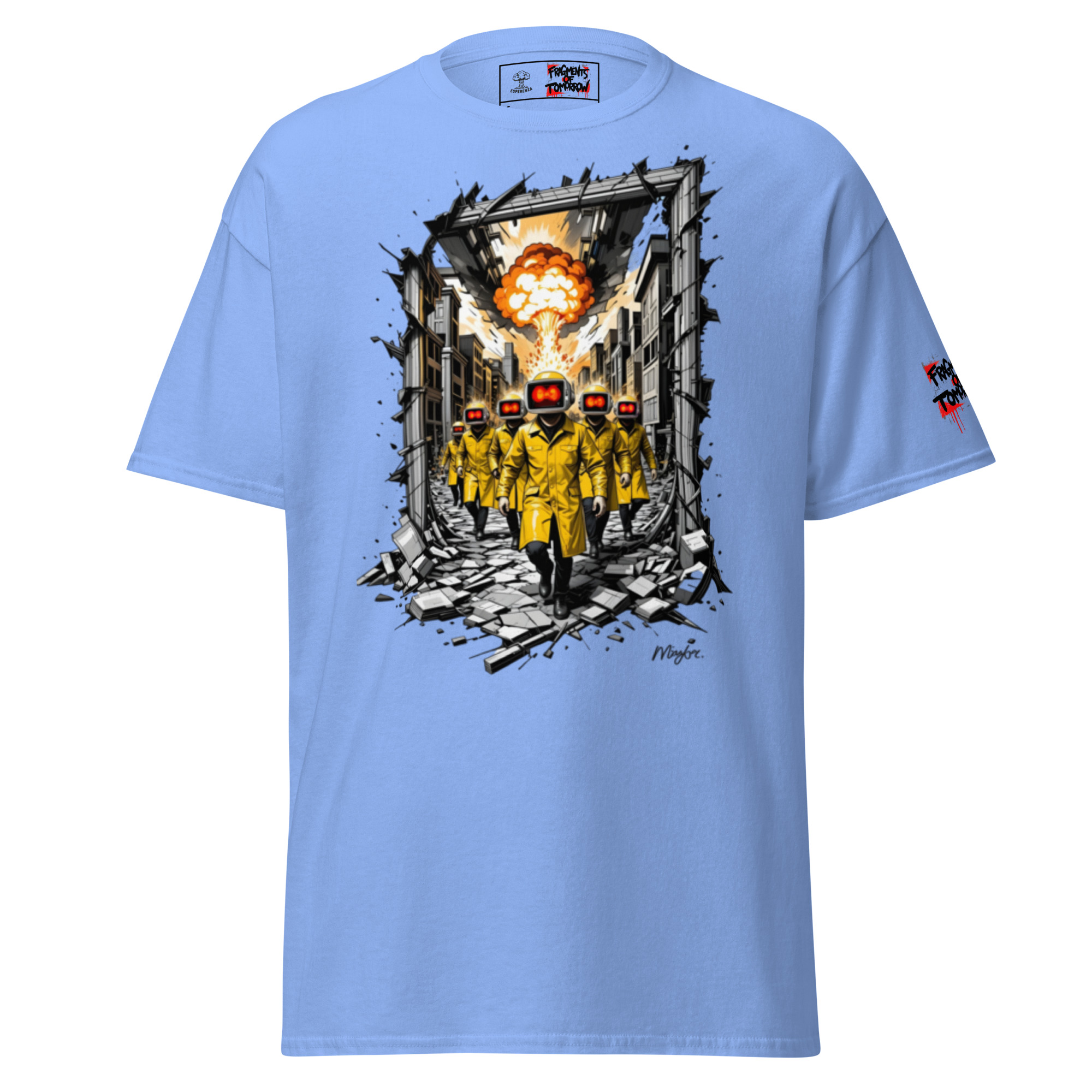 T-shirt classique unisexe Esperenza Fragments of Tomorrow – Streetwear Urbain