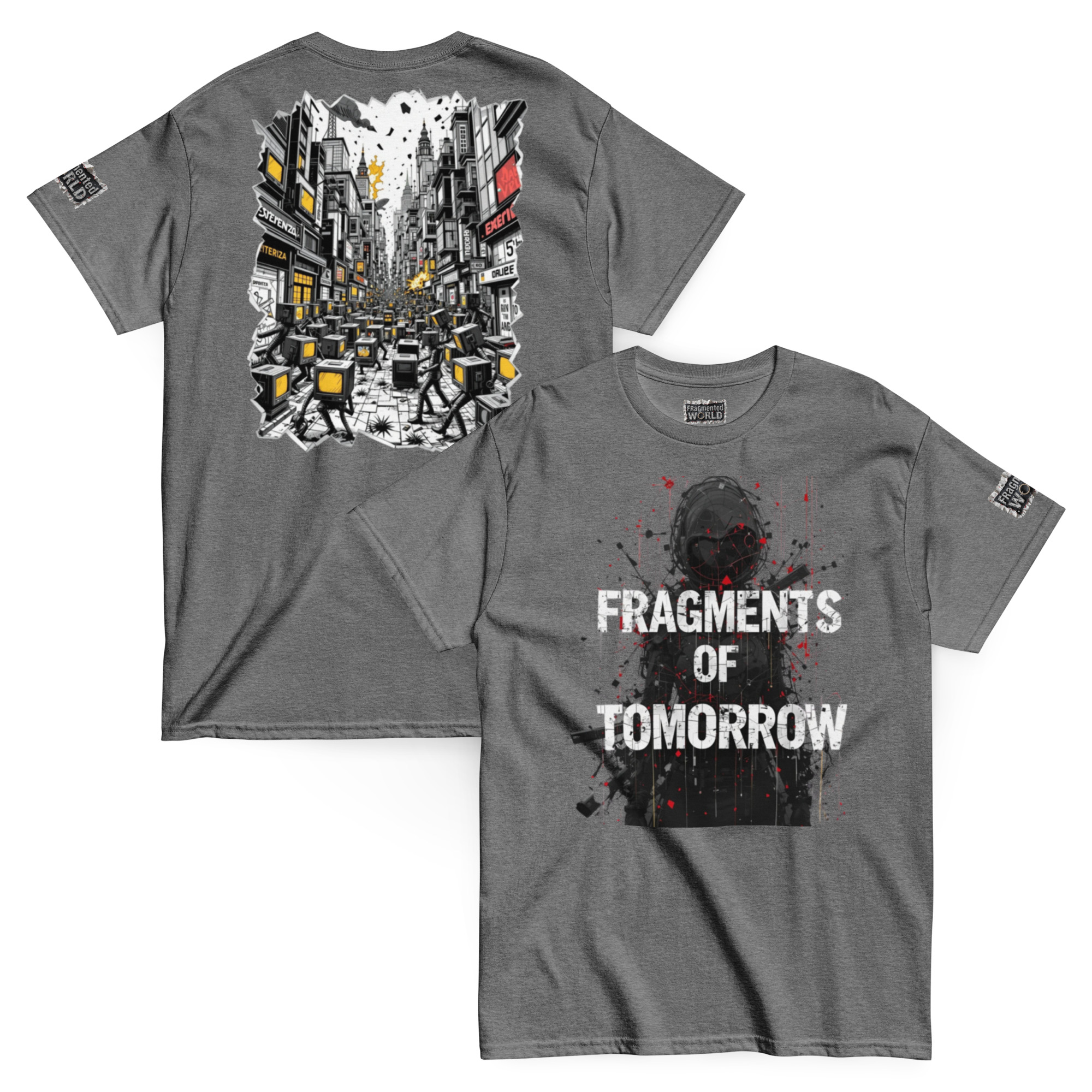 T-shirt classique unisexe Fragments of Tomorrow – Esperenza – Image 2