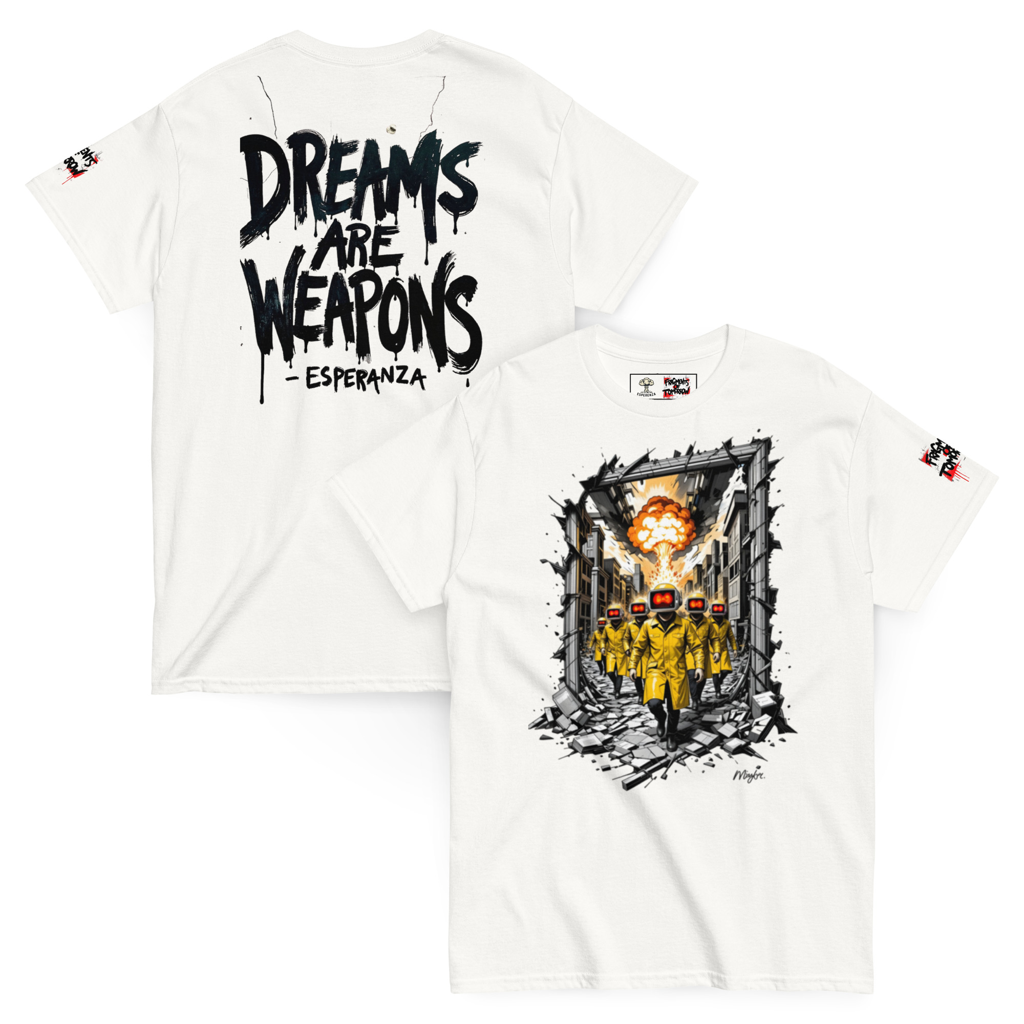 T-shirt classique unisexe Esperenza – Fragments of Tomorrow | Esperenza – Image 2