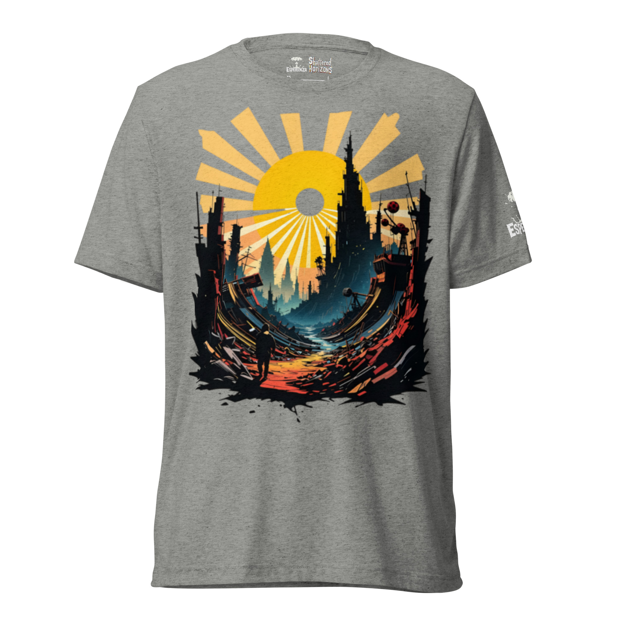 T-shirt Shattered Horizons coton mélangé – Image 15