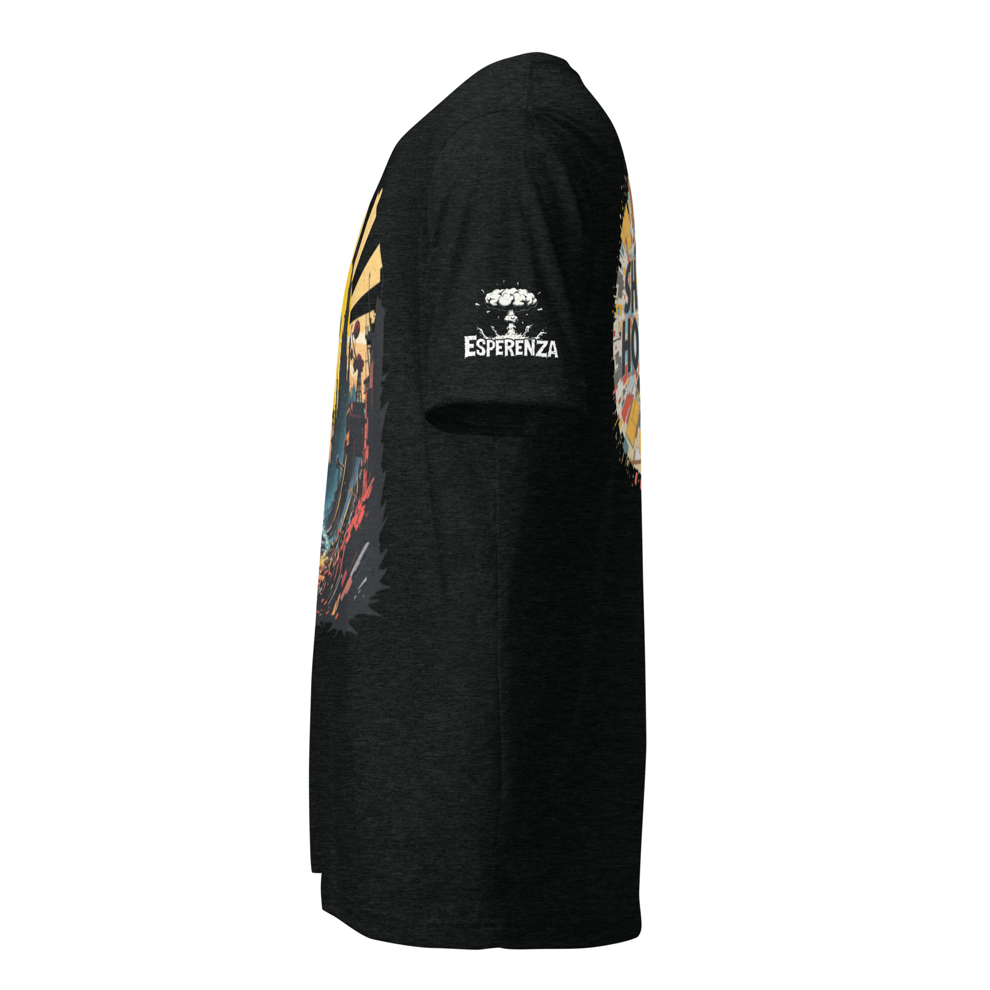 T-shirt Shattered Horizons coton mélangé – Image 4