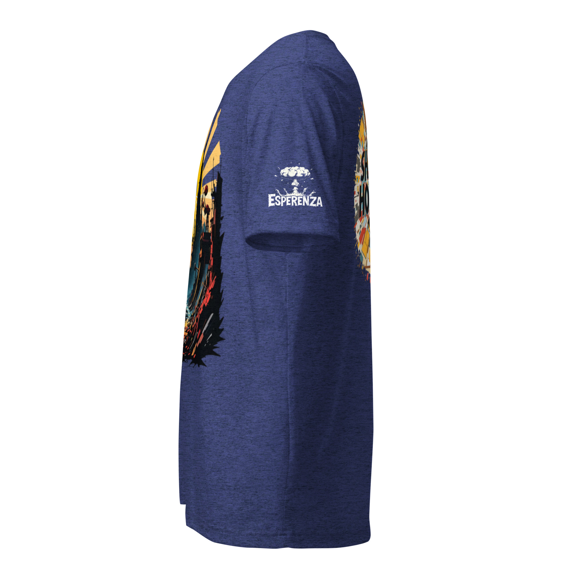 T-shirt Shattered Horizons coton mélangé – Image 8