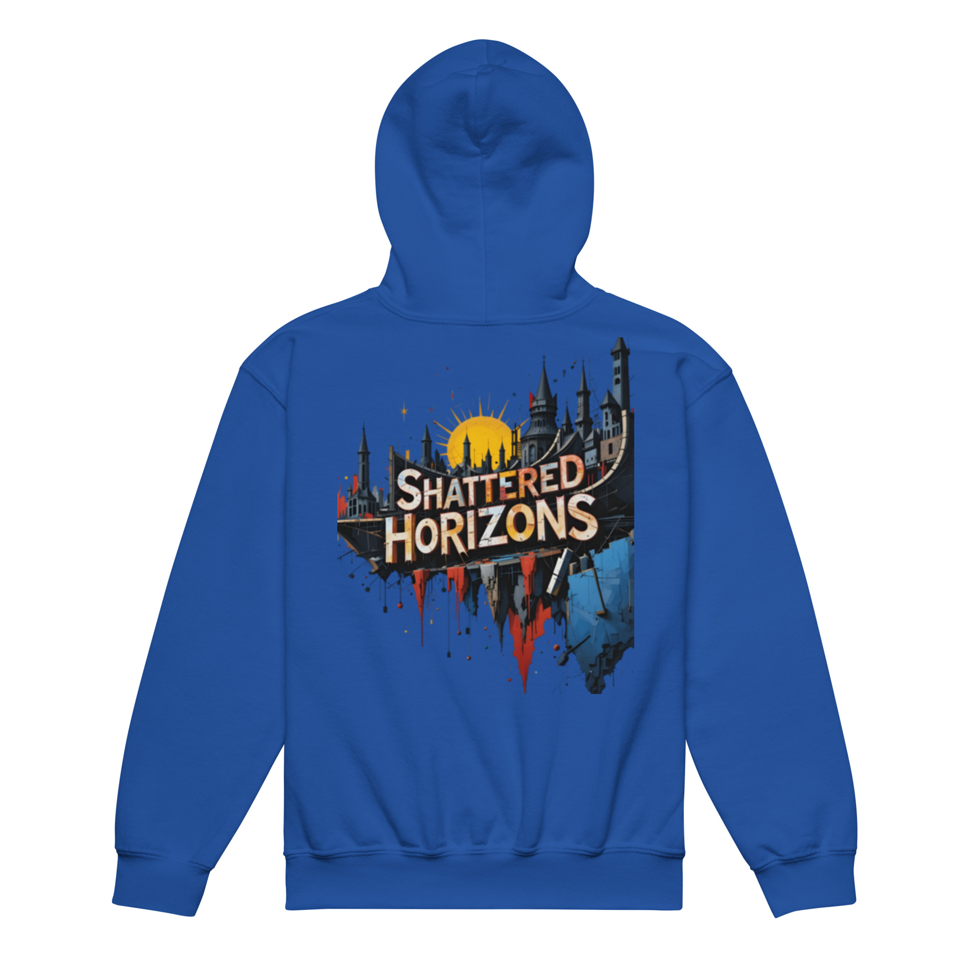 Sweat à Capuche Enfant – Shattered Horizons | Esperenza – Image 6