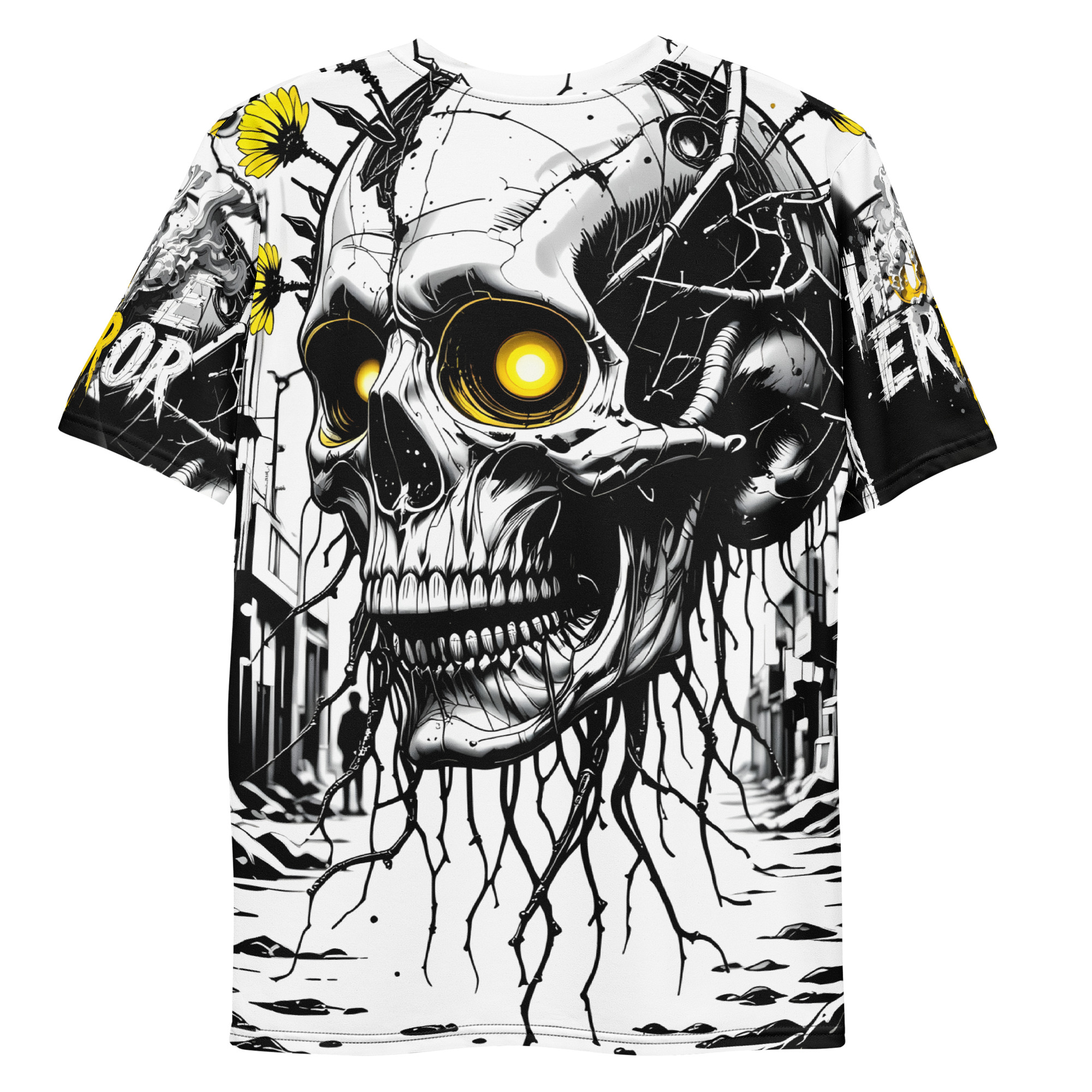 T-shirt 3D Hope Error – Design surréaliste imprimé en relief – Image 4