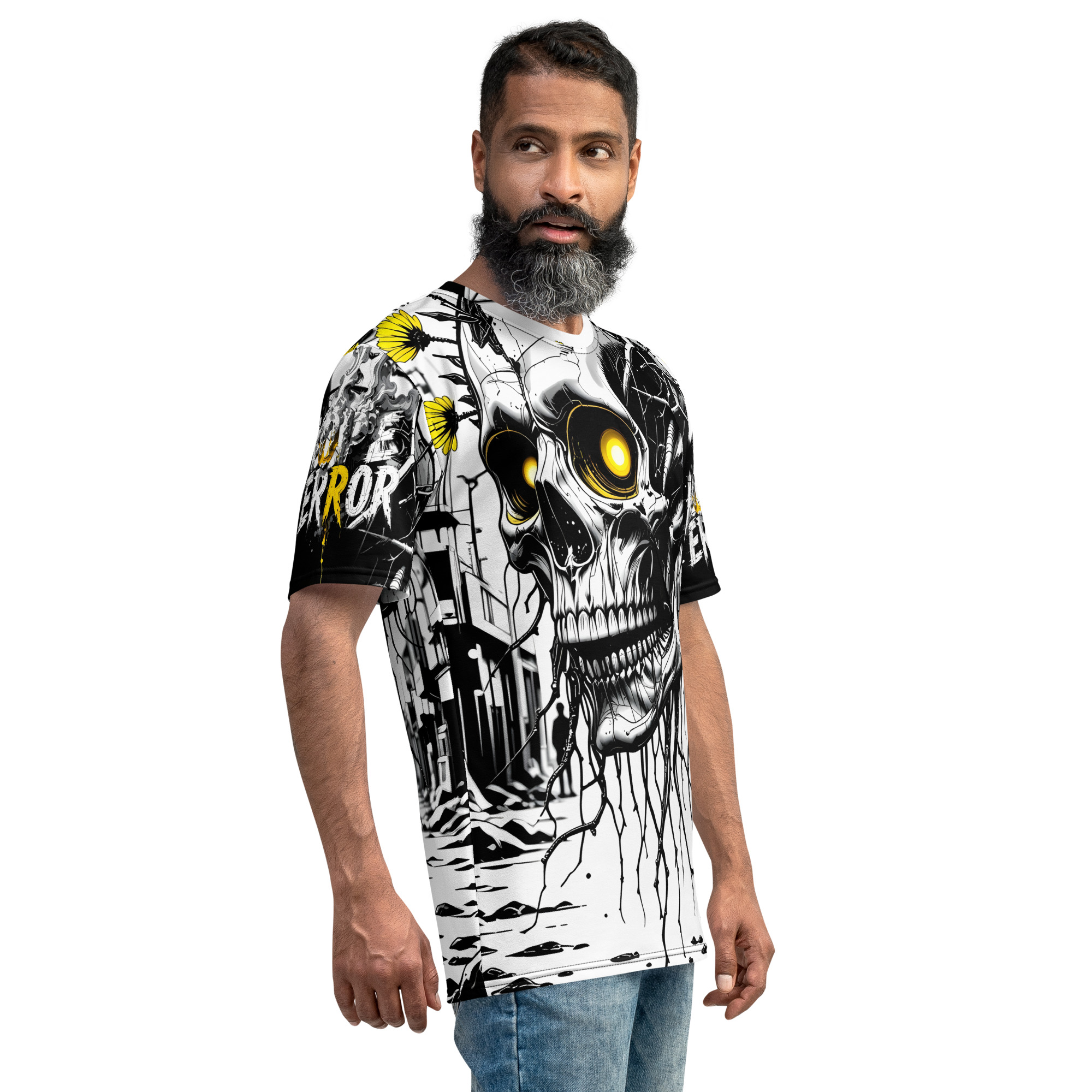 T-shirt 3D Hope Error – Design surréaliste imprimé en relief – Image 2