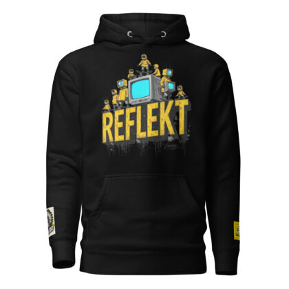 Sweat à Capuche Reflekt 3 dtf 2 broderie