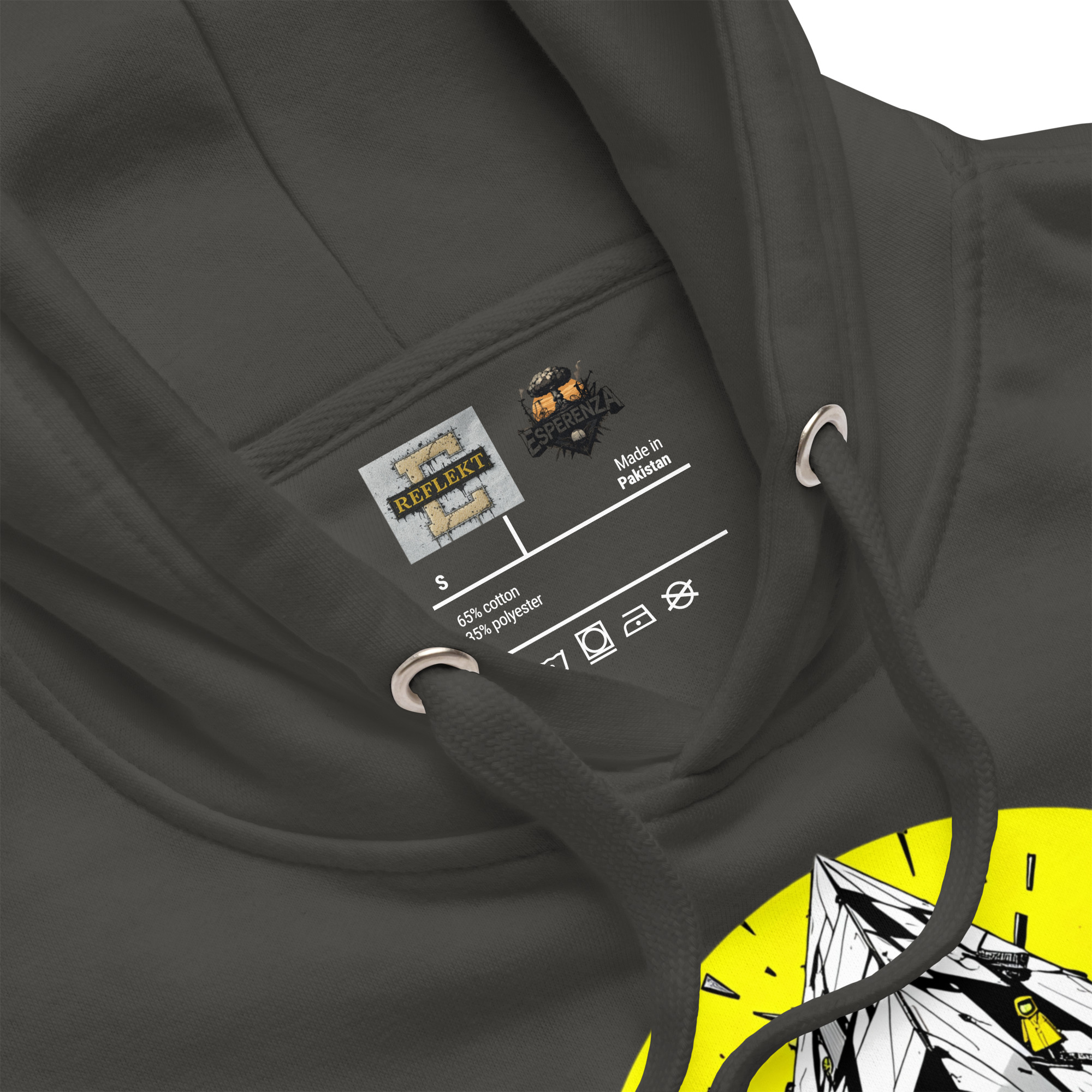 Sweat à capuche REFLEKT Esperenza-2 – Streetwear urbain et design unique – Image 3