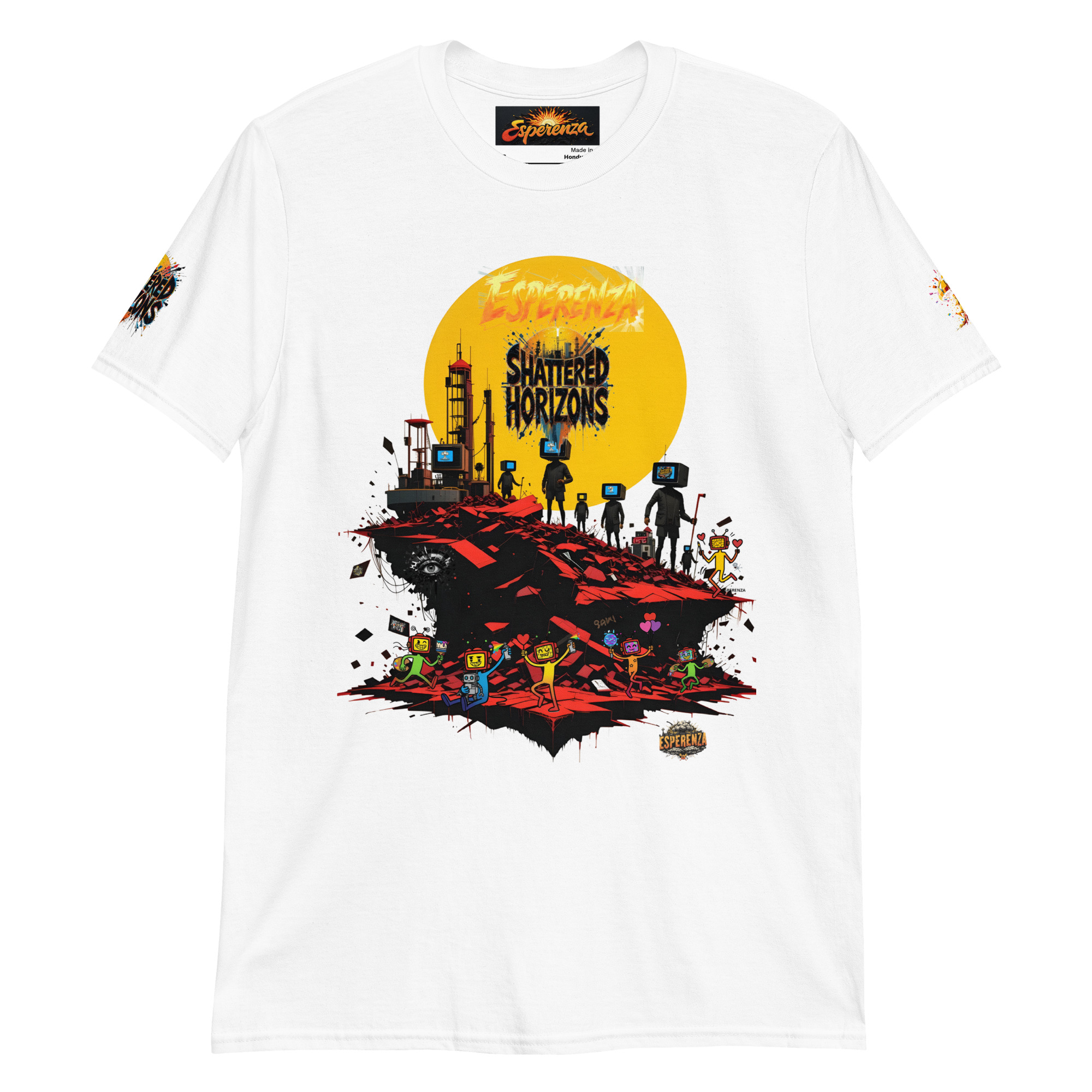 T-shirt Unisexe à Manches Courtes – Image 15