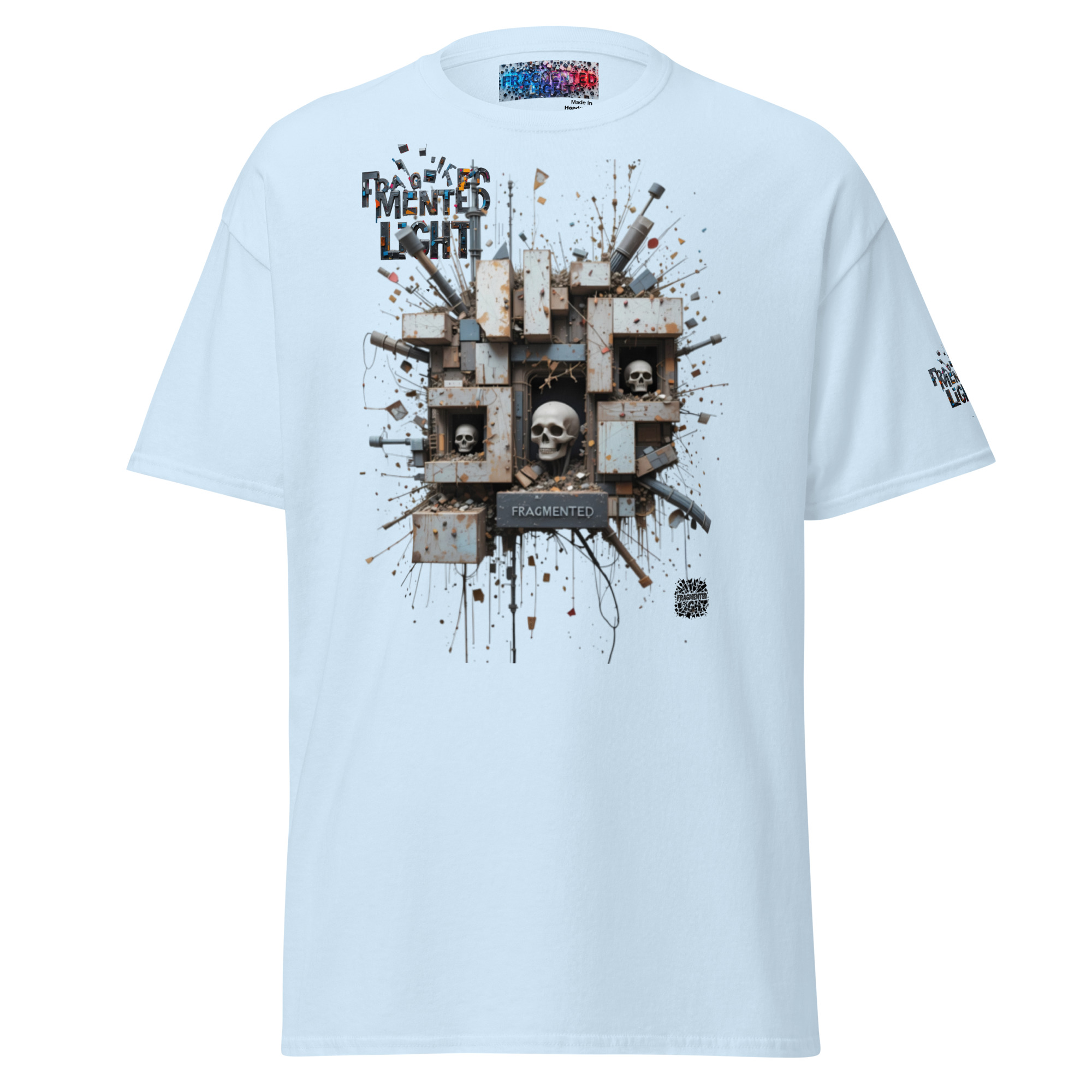 T-shirt classique unisexe fragmented light – Image 27