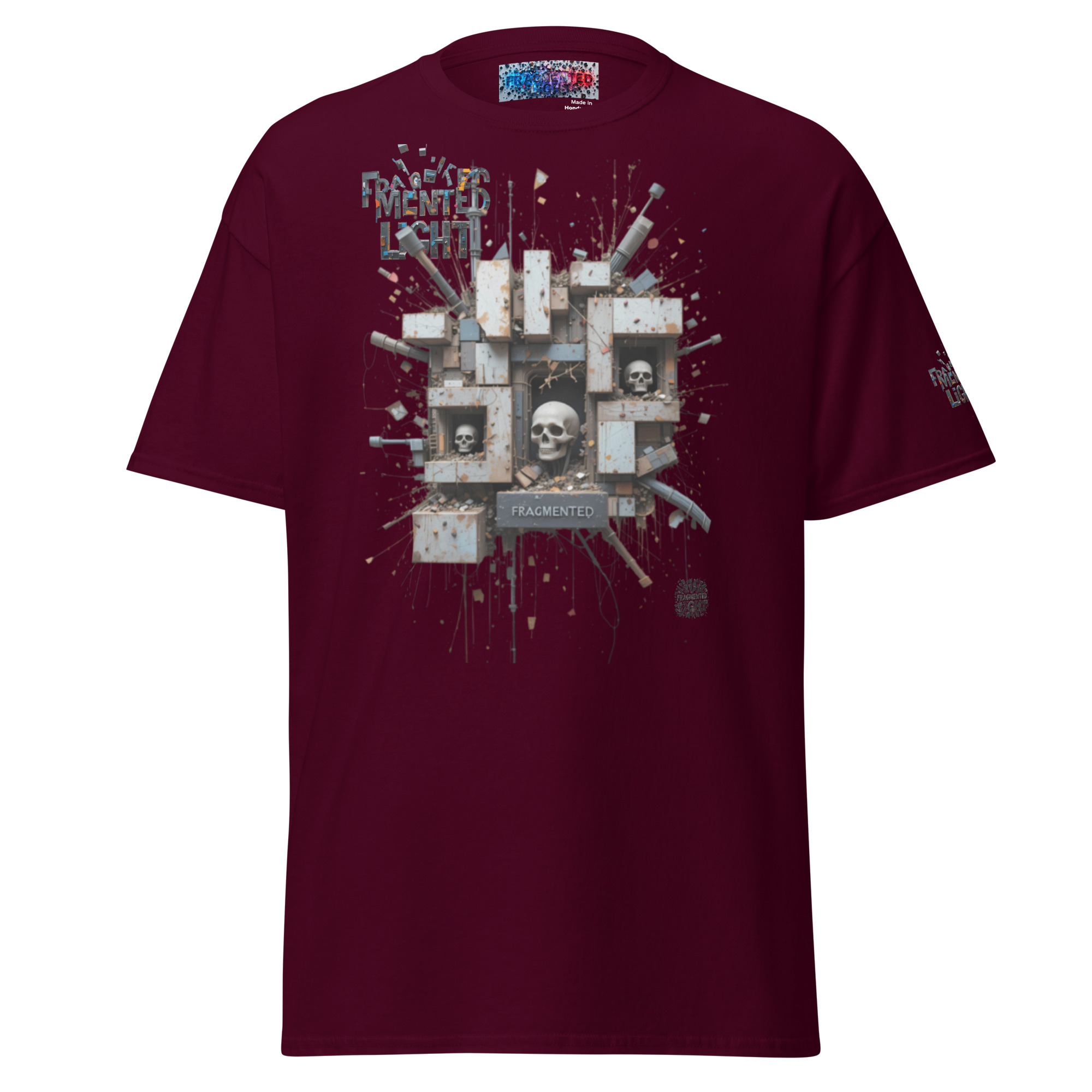 T-shirt classique unisexe fragmented light