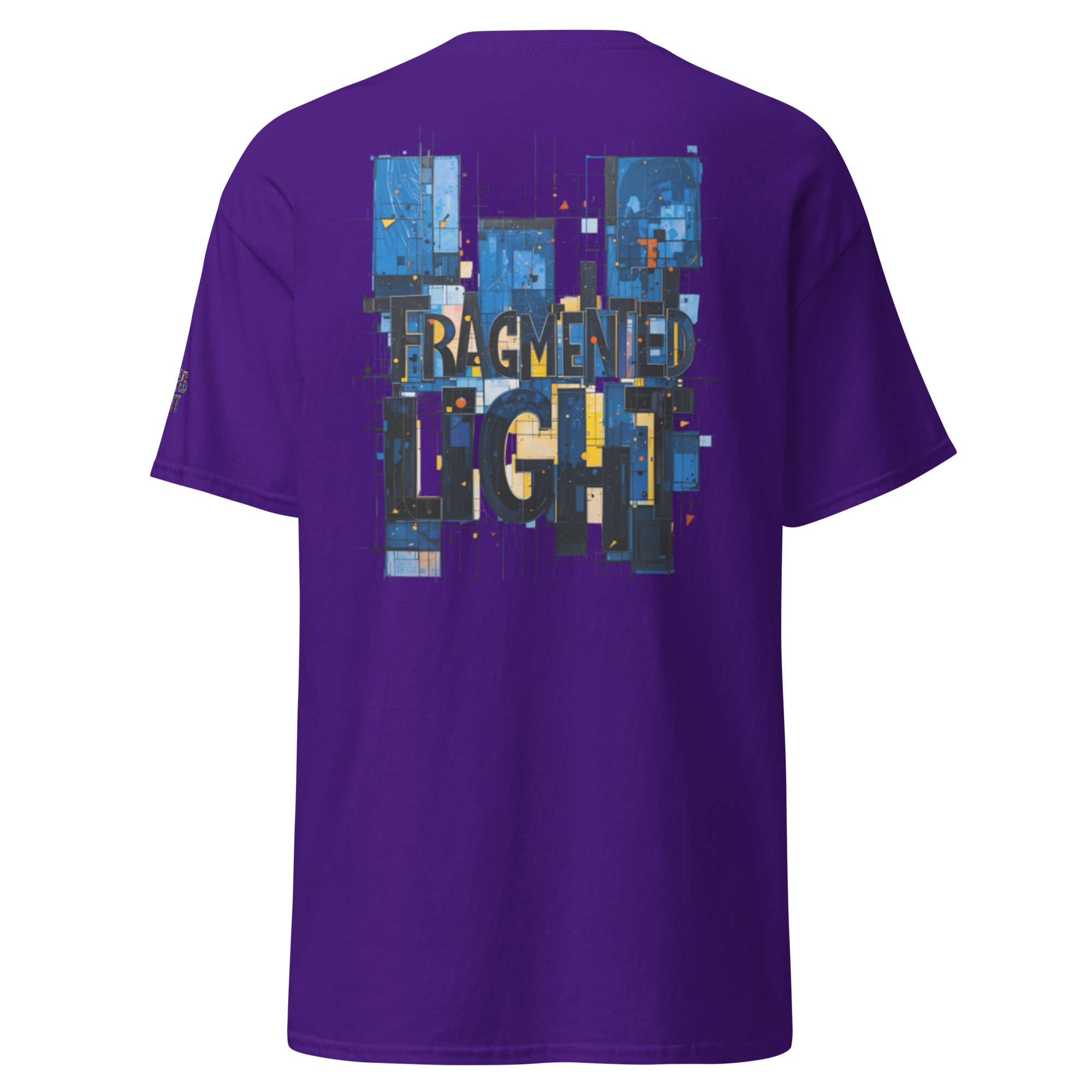 T-shirt classique unisexe fragmented light – Image 12
