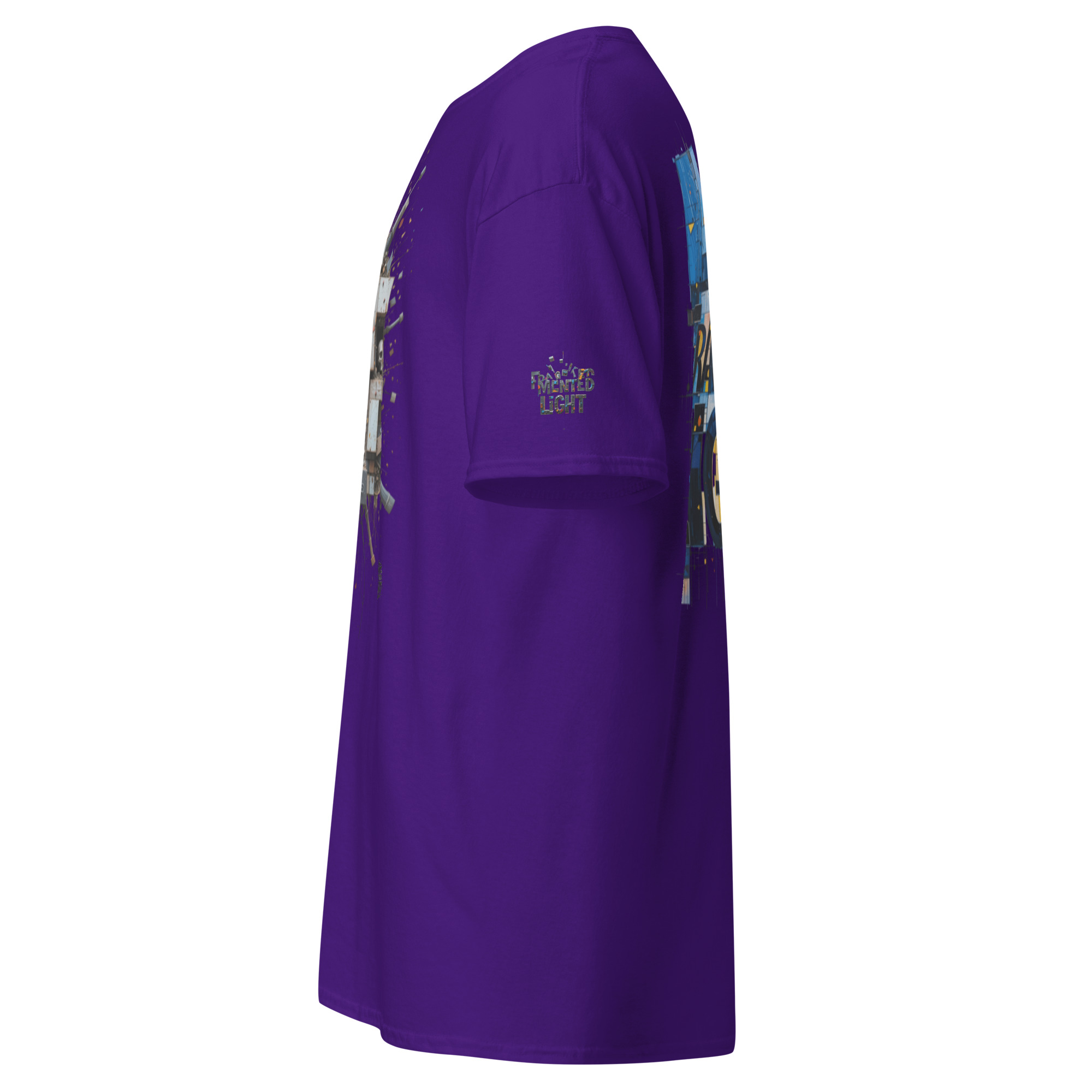 T-shirt classique unisexe fragmented light – Image 13