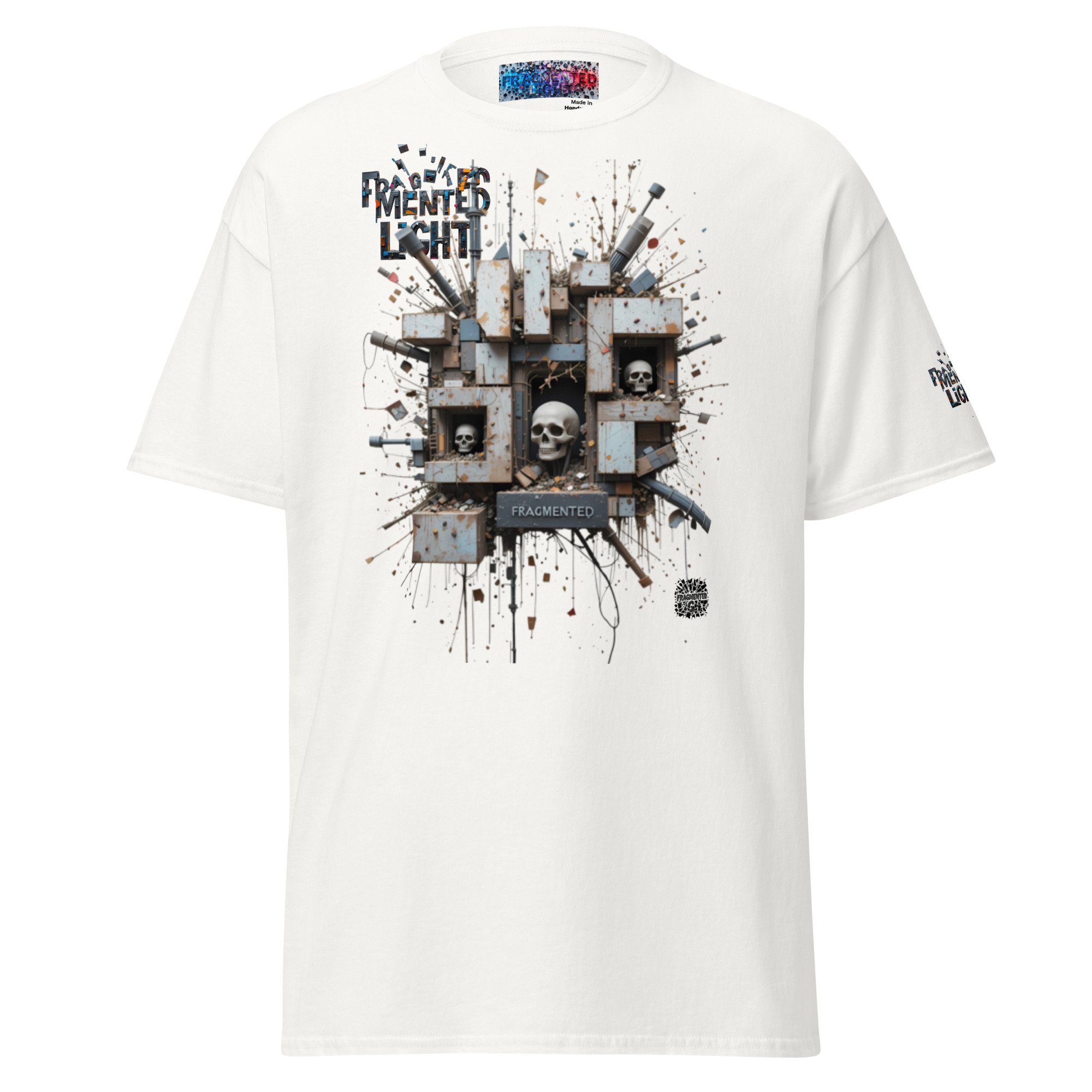 T-shirt classique unisexe fragmented light – Image 31